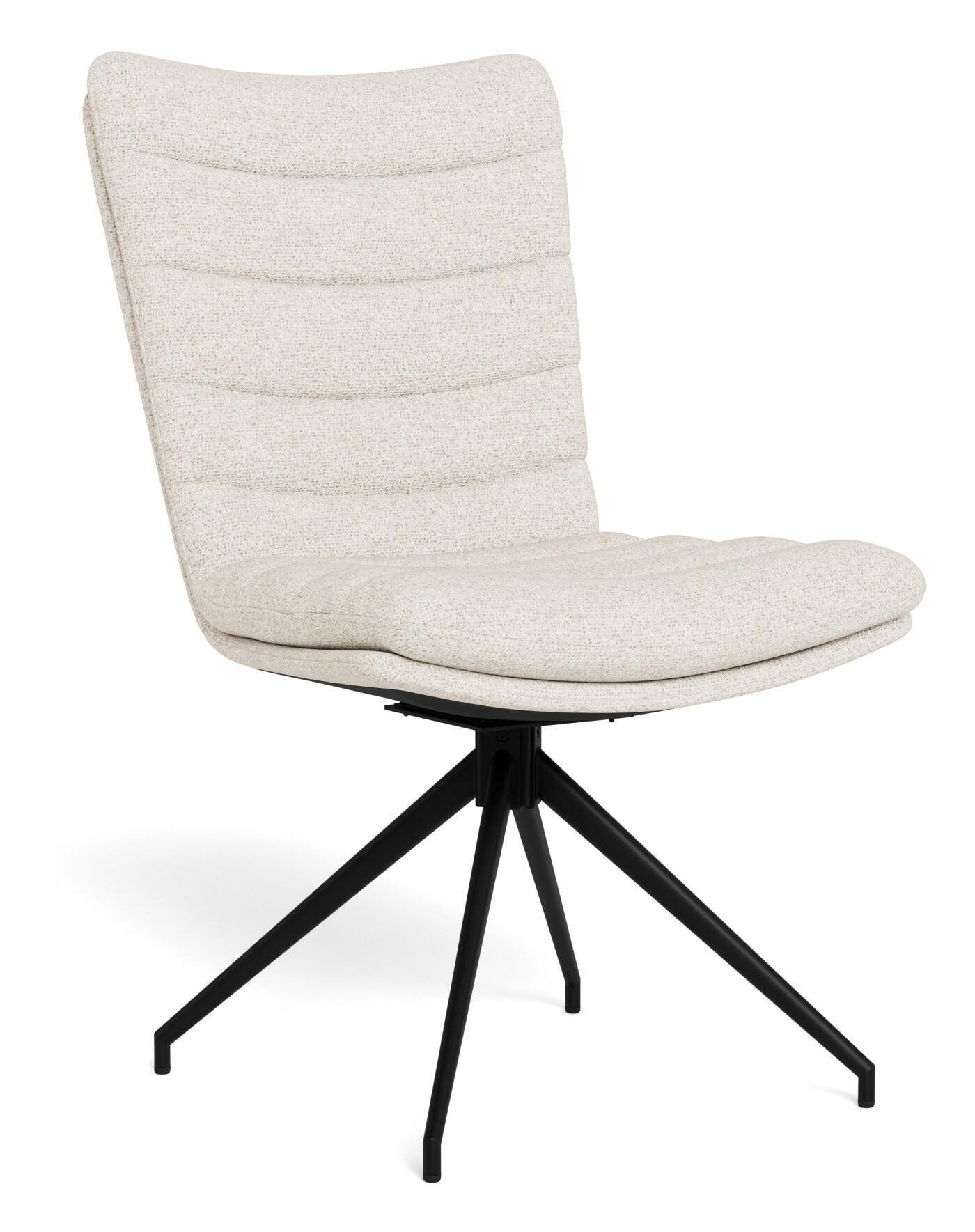 Bendt Draaibare Eetkamerstoel Frederikke Bouclé - Beige - 5713941410948