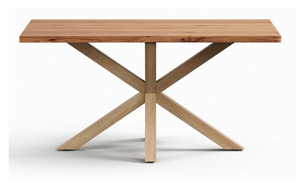 Kave Home Eettafel Argo Eikenfineer, 160 x 90cm - Naturel - 8433840969558