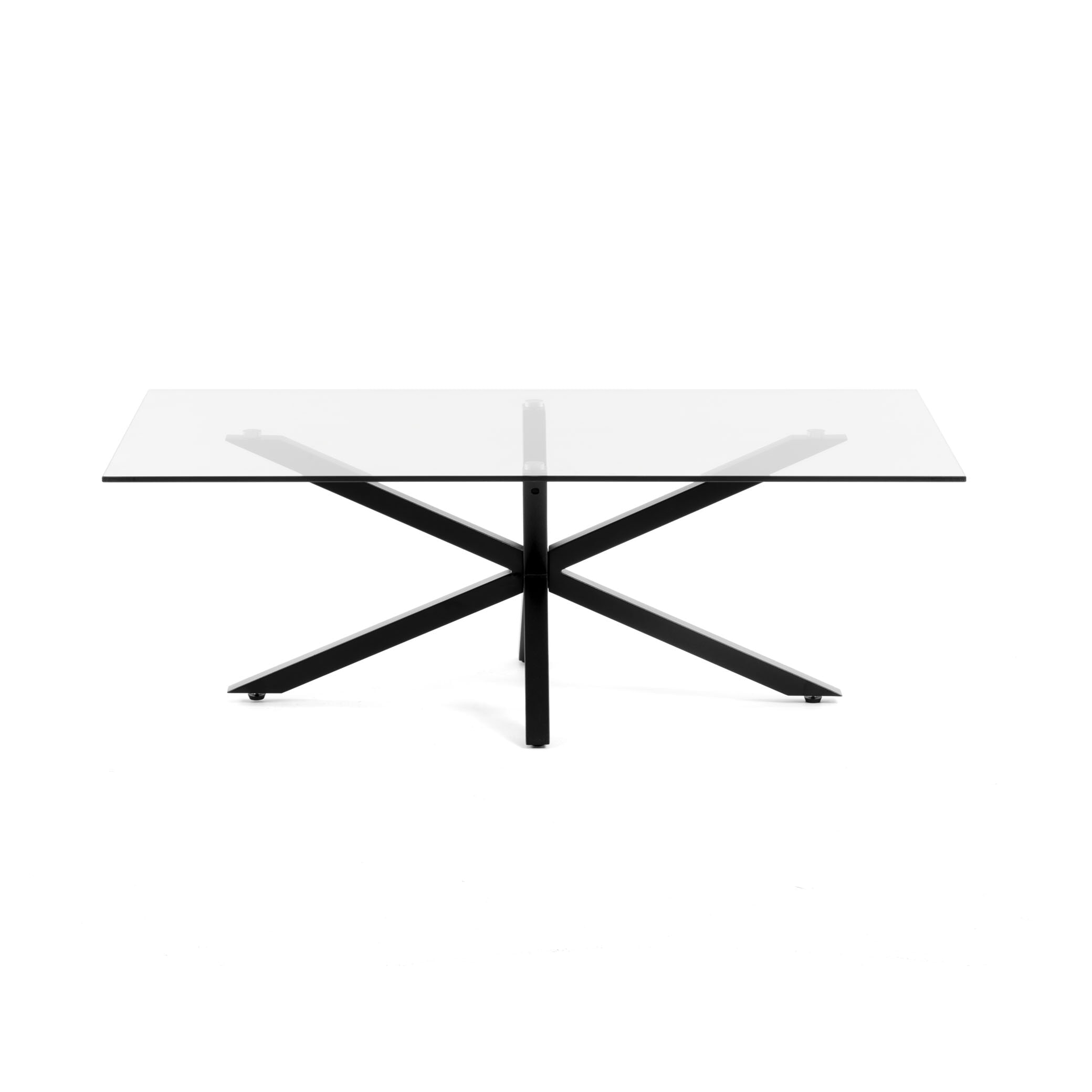 Kave Home Salontafel Argon, 70 x 130cm - Transparant - 8433840526324