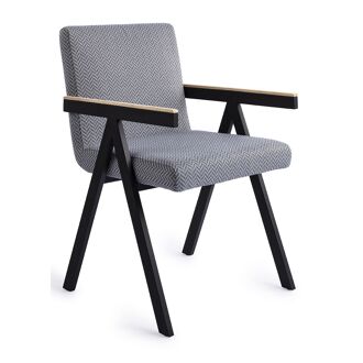 Jesper Home Eetkamerstoel Omuta Chevron - Royal - 7446000387322