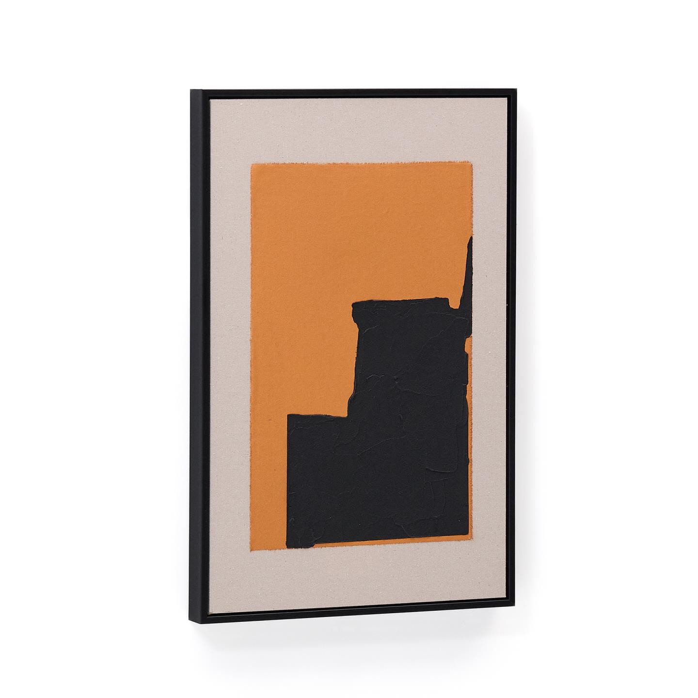 Kave Home Schilderij Zernu 65 x 42cm - Oranje - 8447305004807