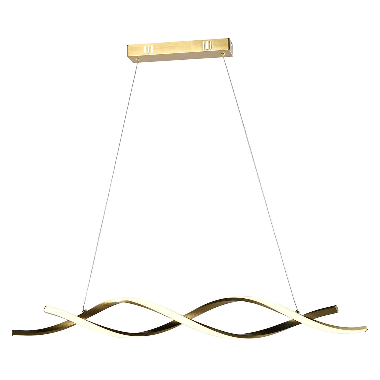 Richmond Hanglamp Lorine 100cm - Brushed Gold - 8721009410707