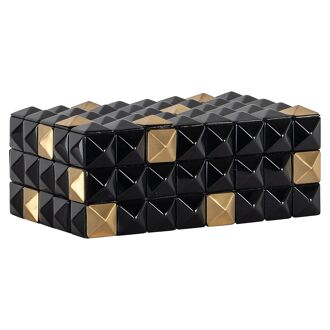 Richmond Juwelenbox Velicia 22 x 14cm - Zwart - 8721009413685