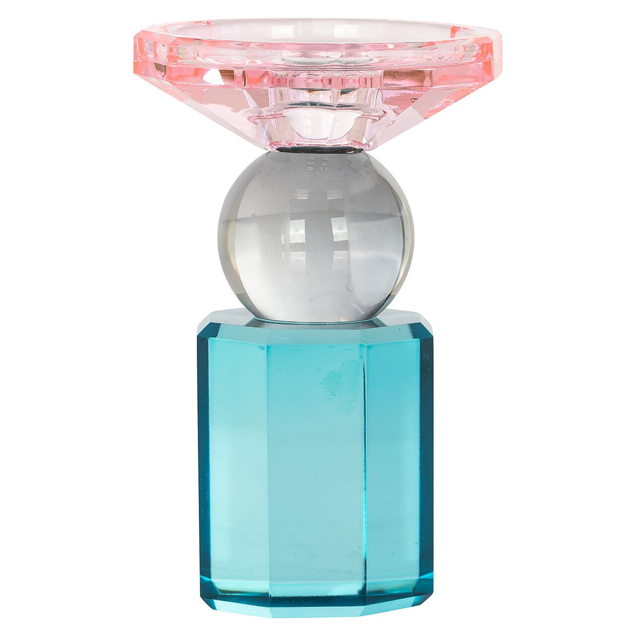 Richmond Kandelaar Michou 14cm hoog - Blauw - 8720621699781