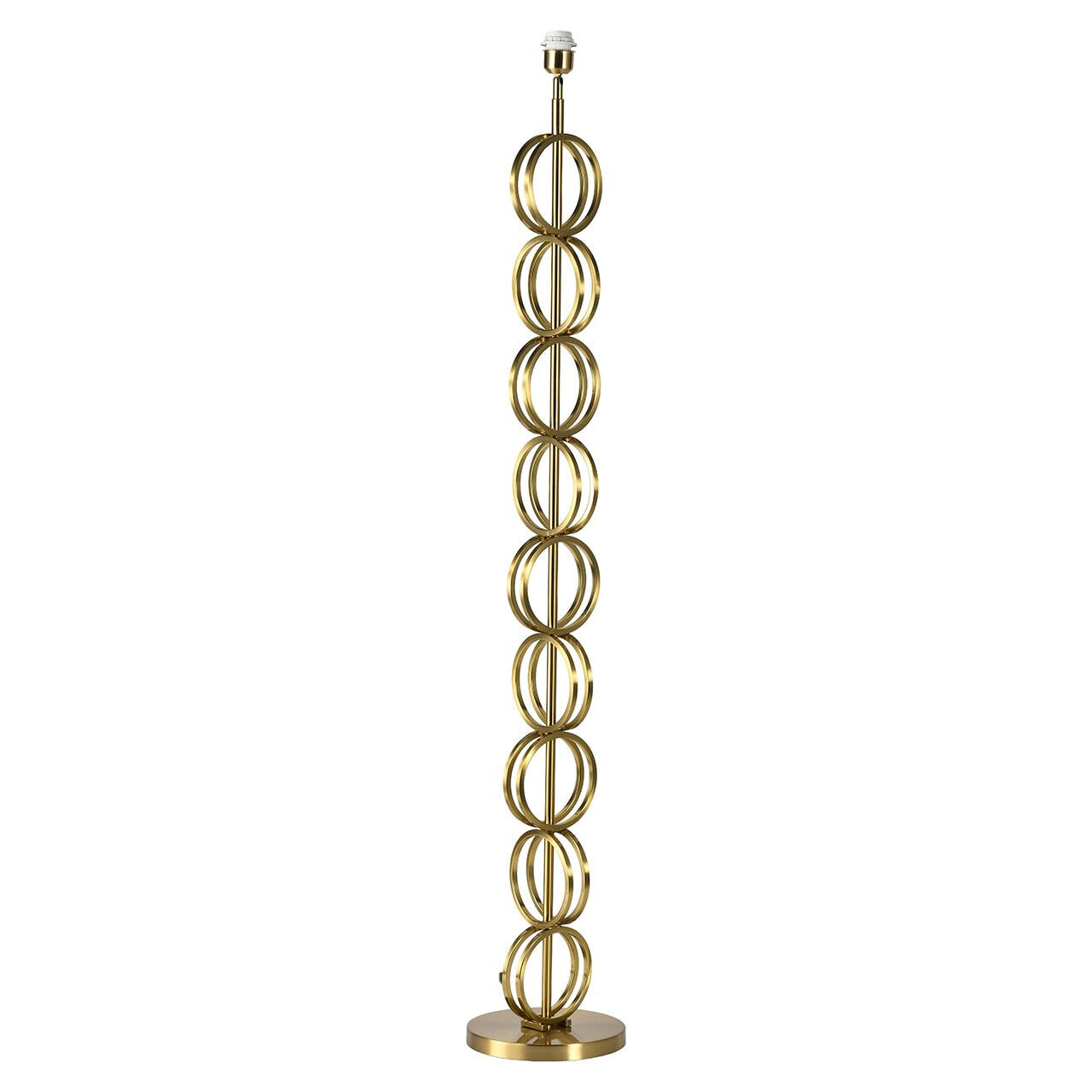 Richmond Vloerlamp Blizz 156cm hoog - Goud (excl. kap) - 8721009419854