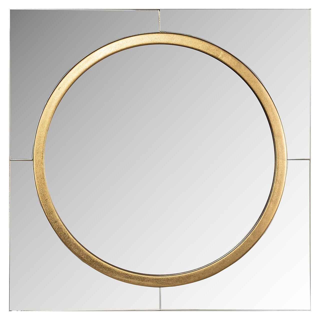 Richmond Spiegel Briana 51 x 51cm - Goud - Rond - 8721009400807