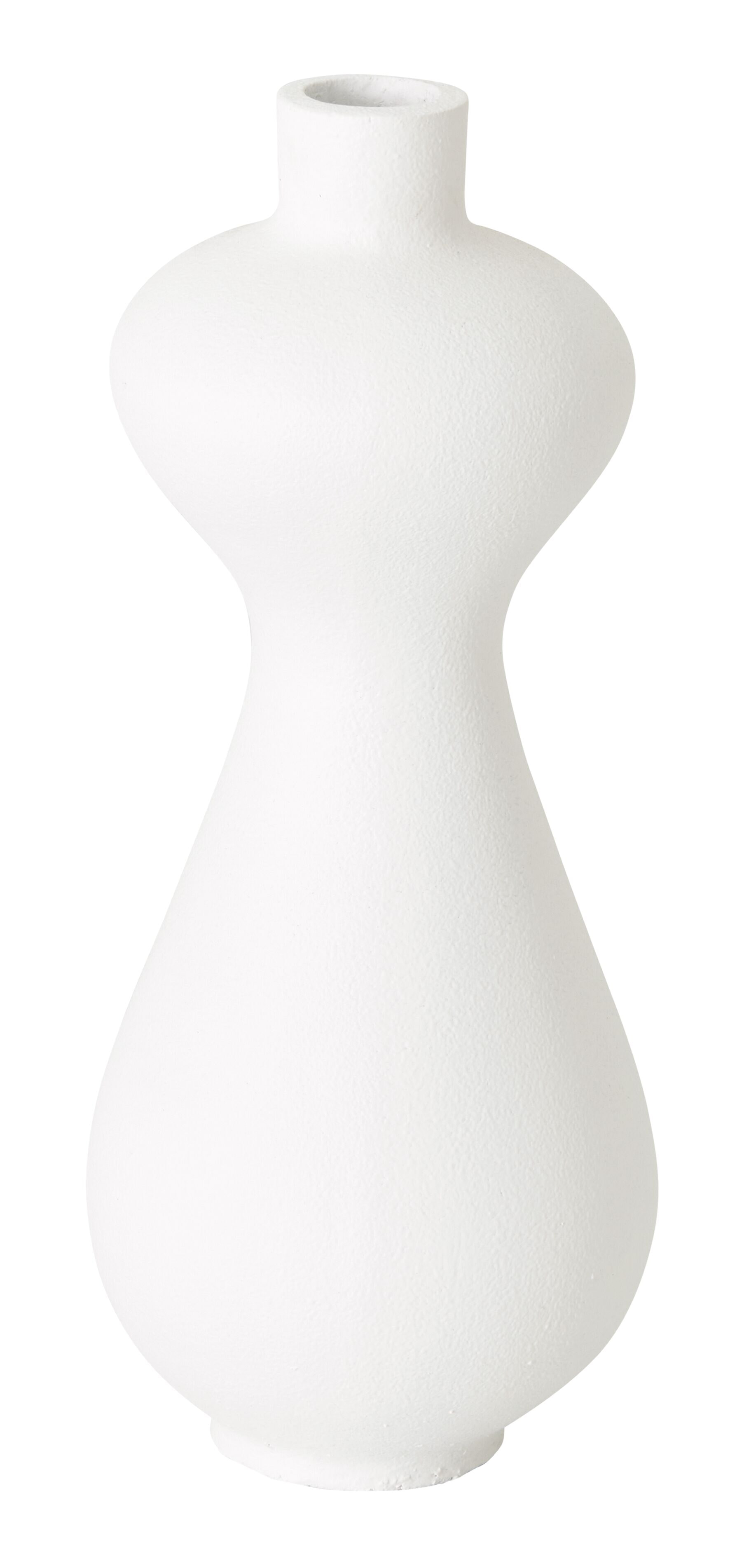 MUST Living Vaas Lady 45cm hoog - Wit - 8720146510059