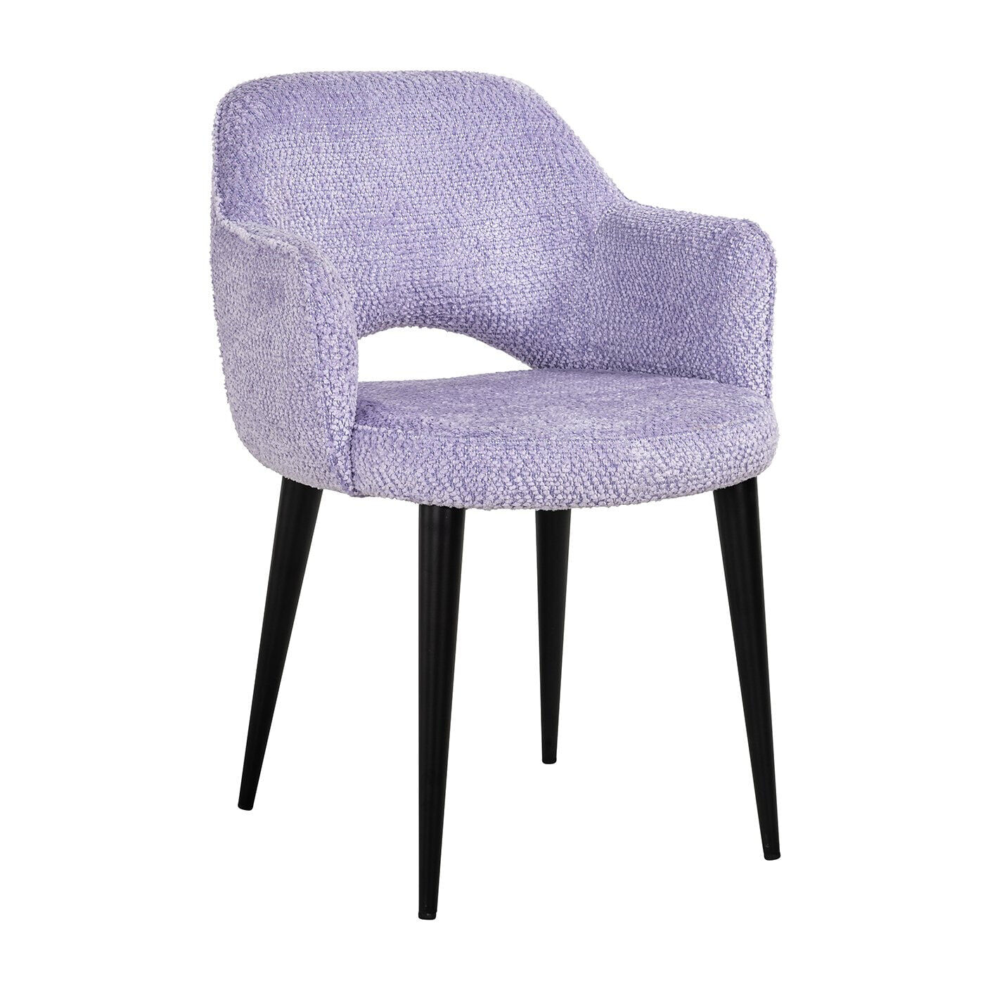 Richmond Eetkamerstoel Giovanna Chenille - Lavender - 8721009402047