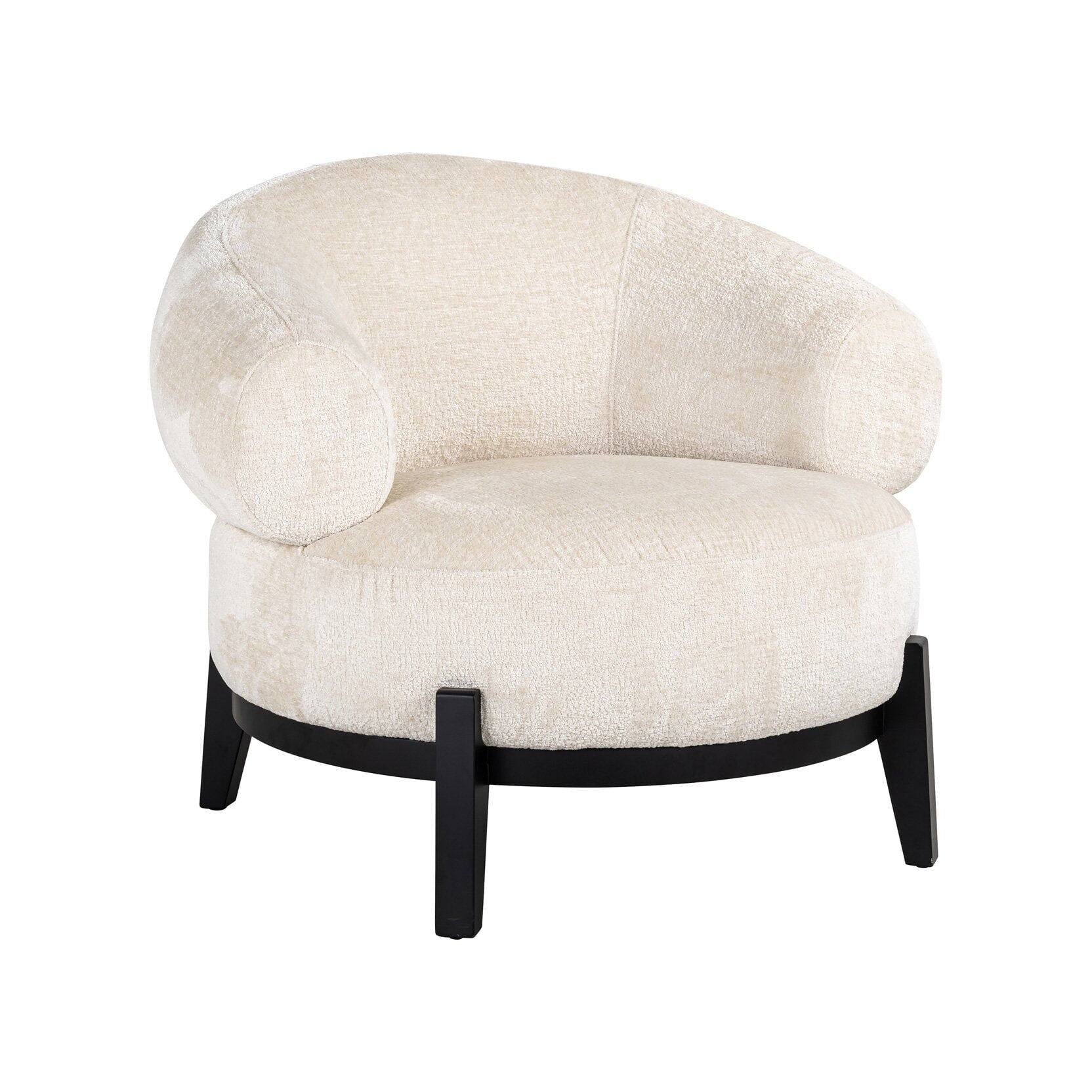 Richmond Fauteuil Montana Chenille - Wit - 8720621692201
