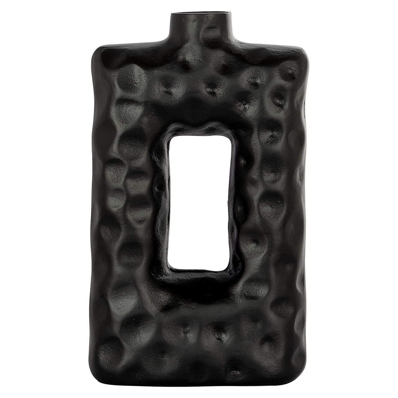 Richmond Vaas Alain 41cm hoog - Zwart - 8720621695400