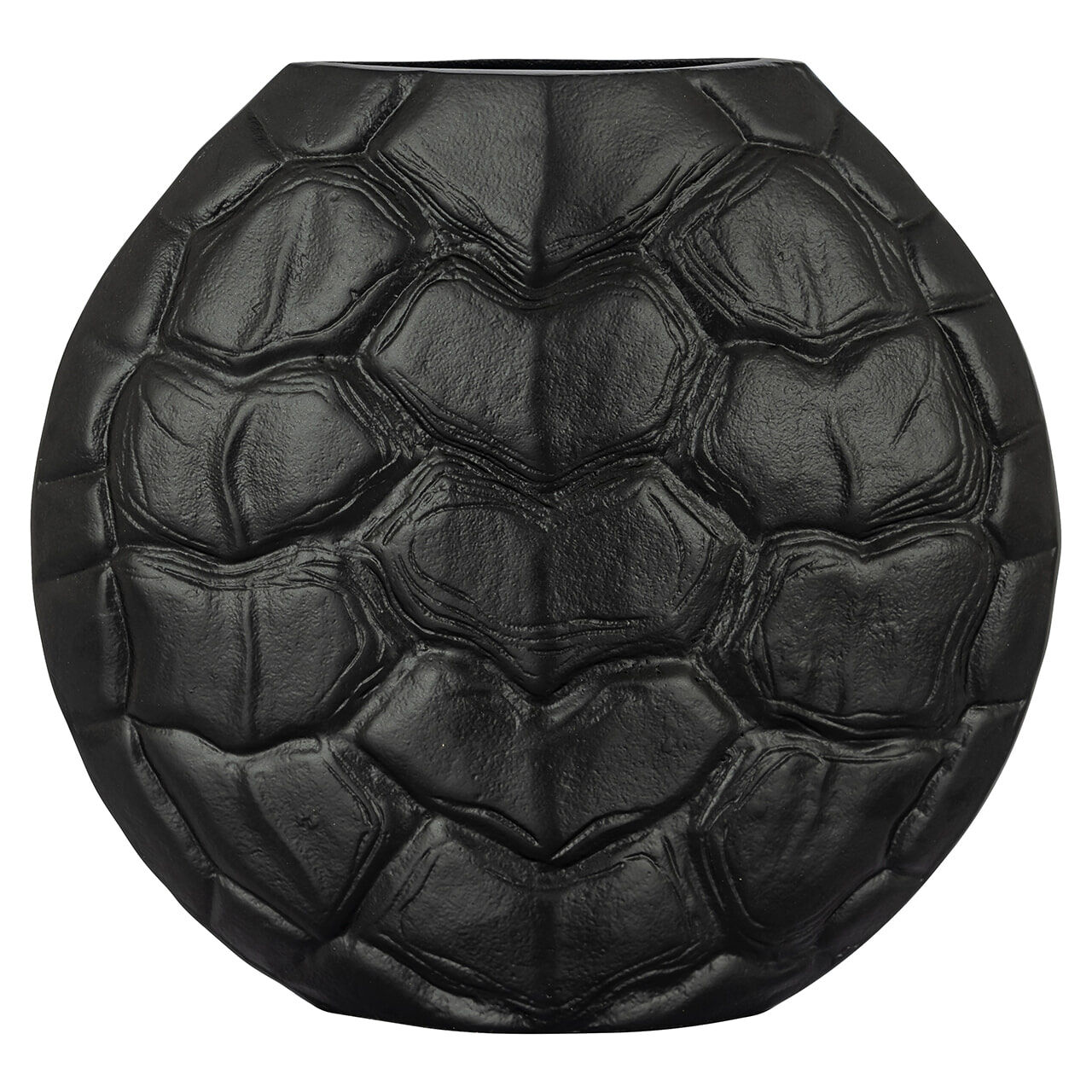 Richmond Vaas Ines 30cm hoog - Zwart - 8720621695424