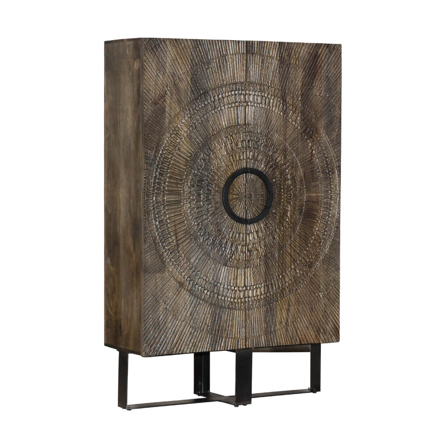 Tower Living Opbergkast Padua Mangohout, 190 x 120cm - Bruin - 9504445814310