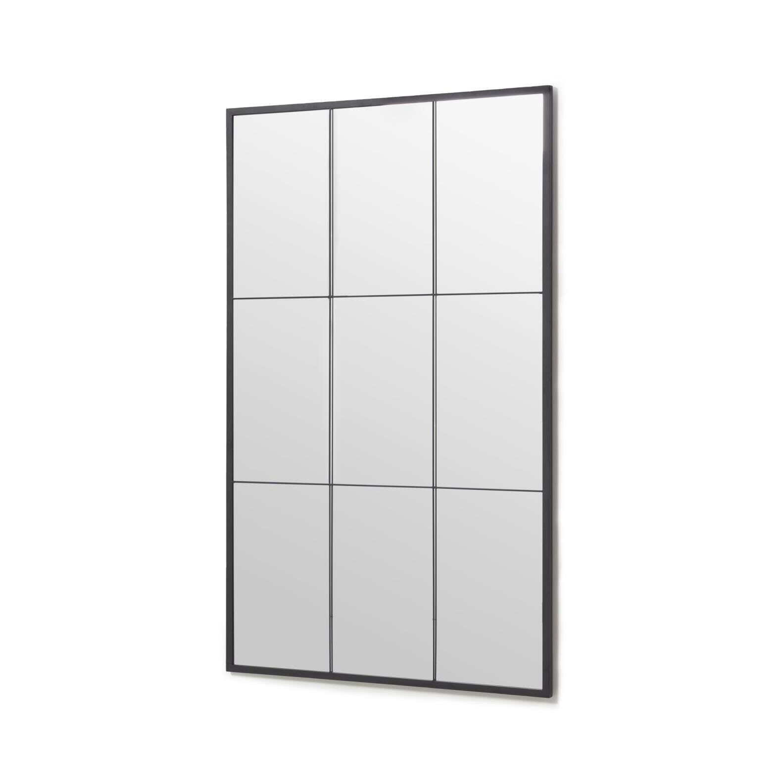 Kave Home Spiegel Ulrica 160 x 100cm - Zwart - 8433840707303