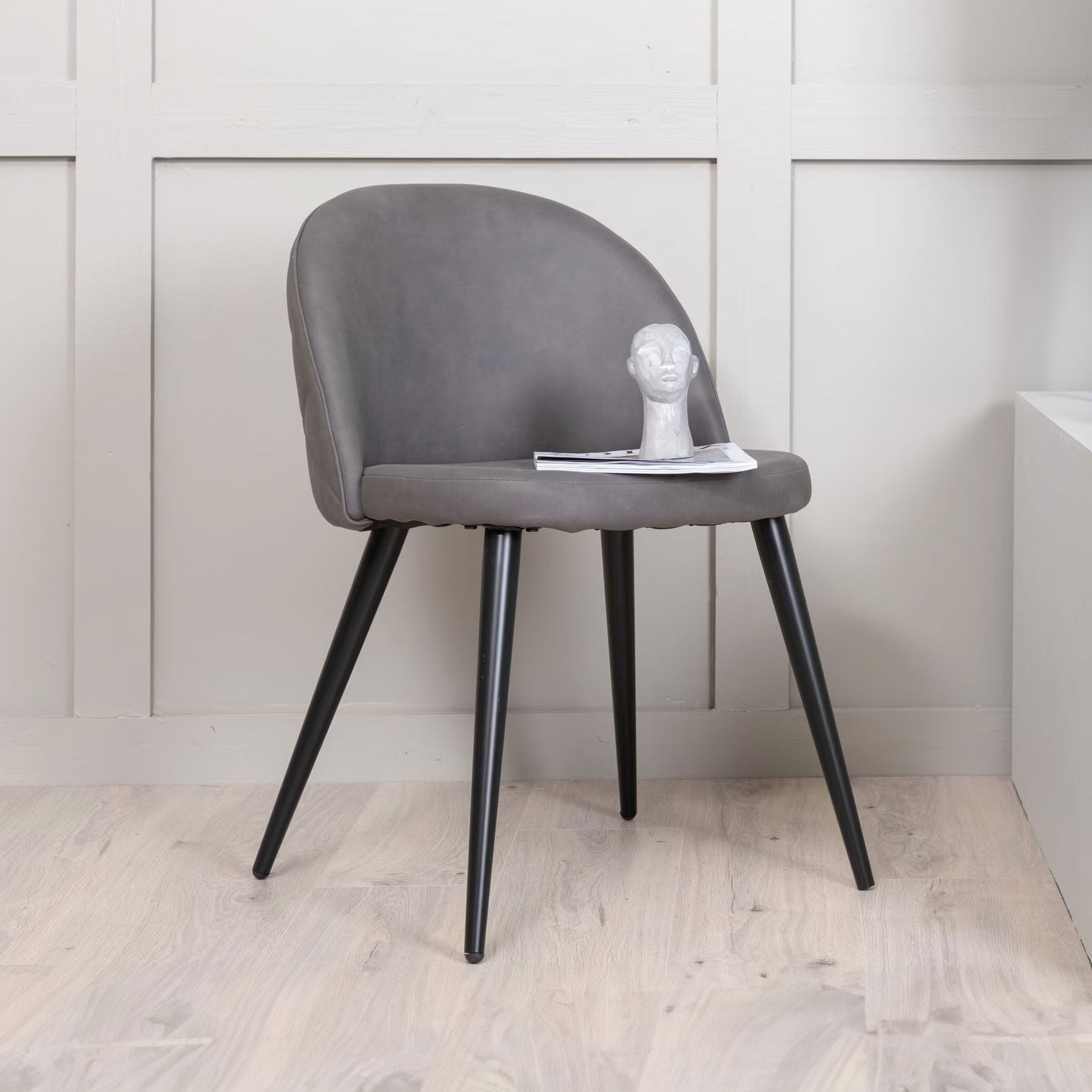 Nohr Eetkamerstoel Amon - Grijs - 7350118416631