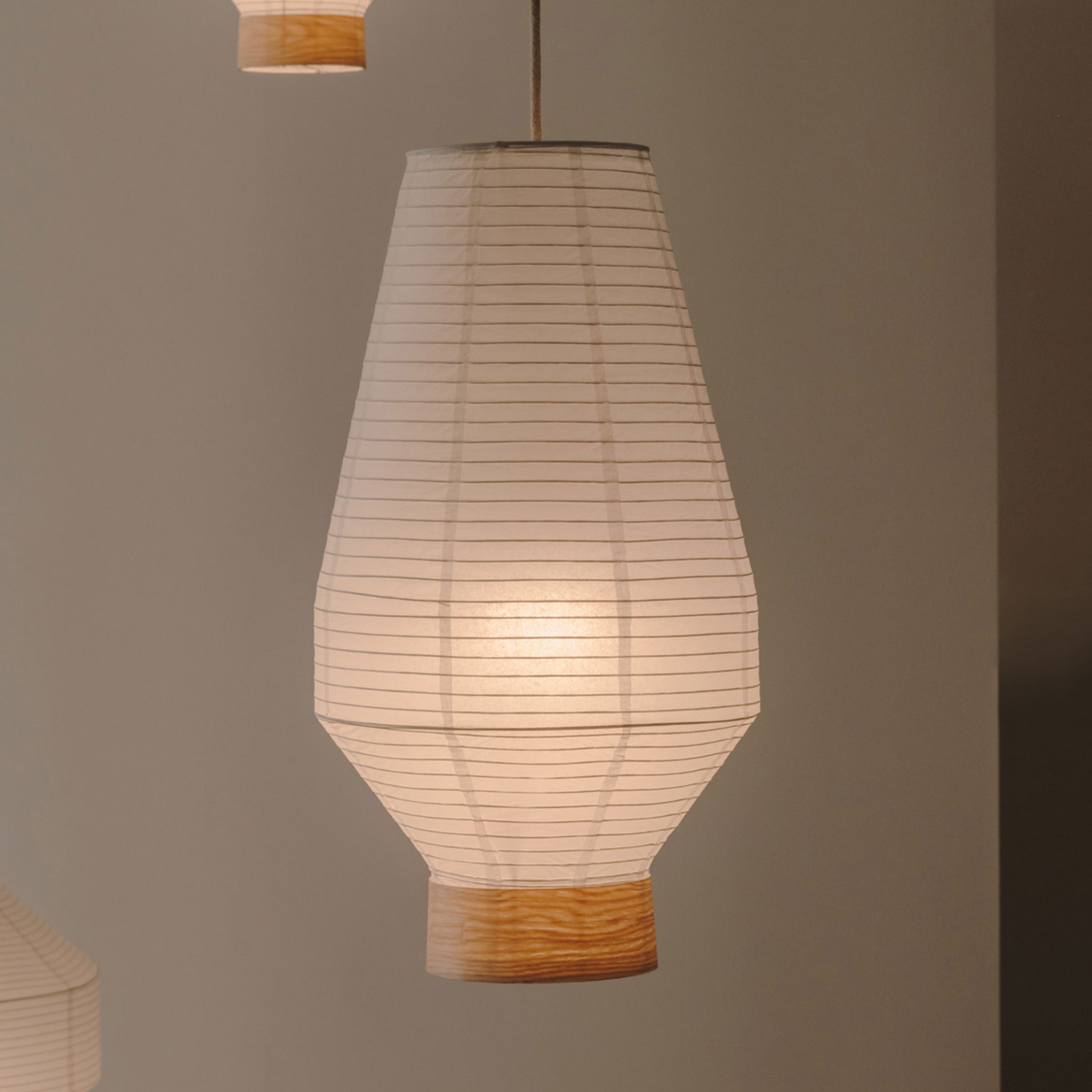 Kave Home Lampenkap Hila Papier, Ø30cm - Wit - 8433840840901