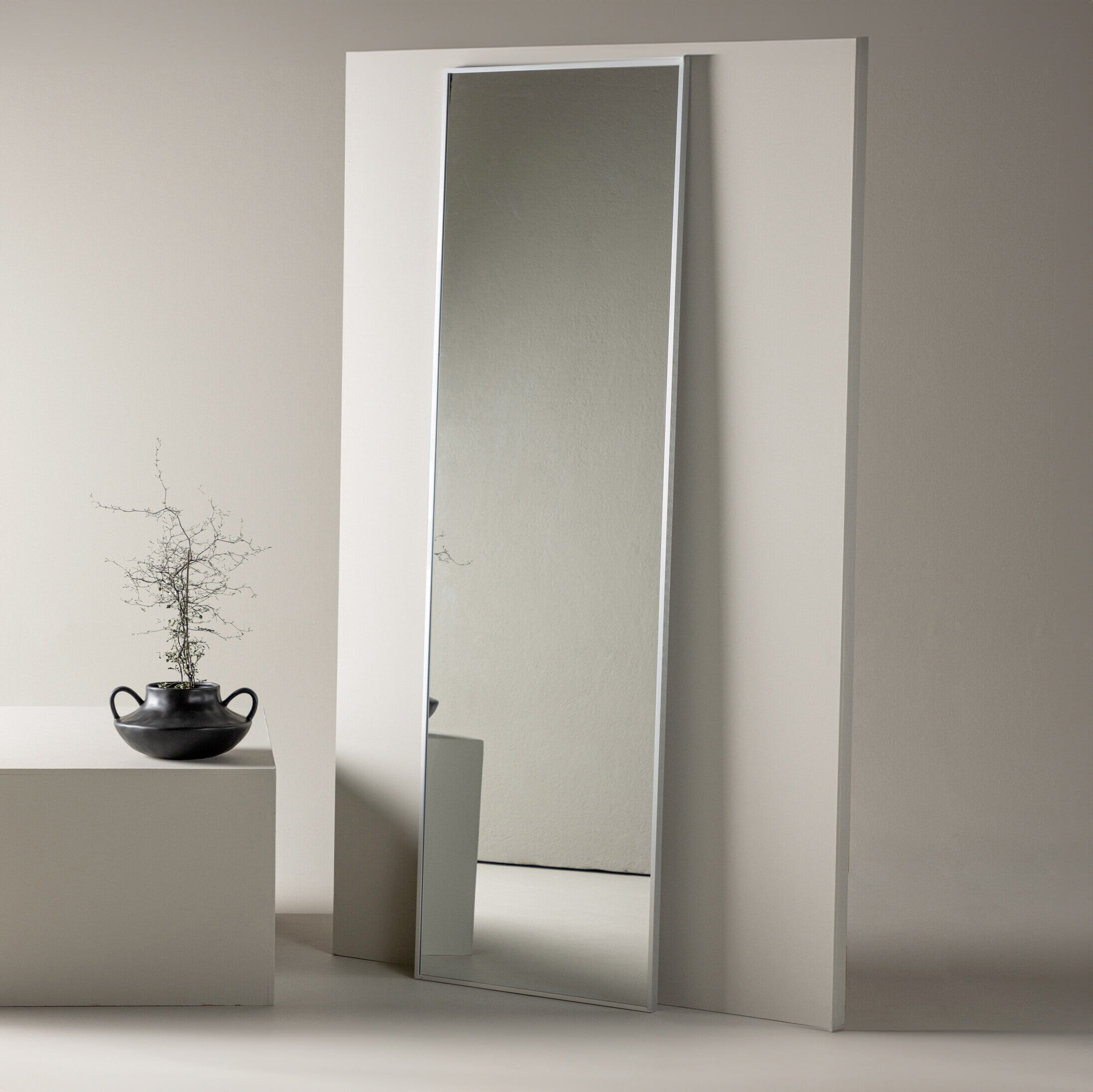 Nohr Spiegel Adell 220 x 67cm - Zilver - Passpiegel - 7340220815934