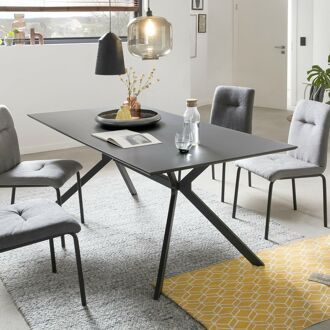 Artistiq Eettafel Alfonso 180 x 90cm - Zwart - 4062444020033