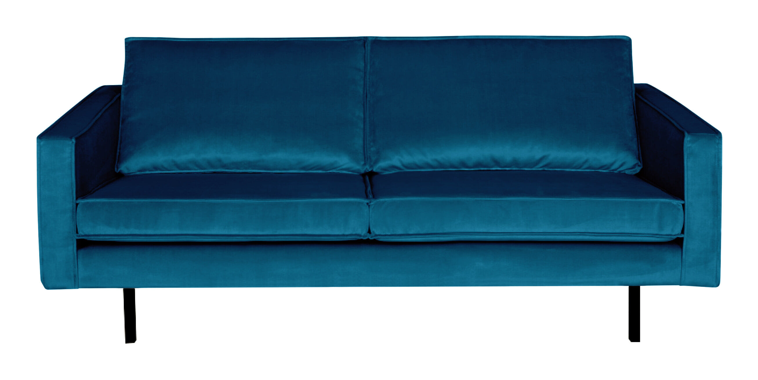 WOOOD Bank 2,5-zits Rodeo Velvet - Blauw - BePureHome - 8714713065509