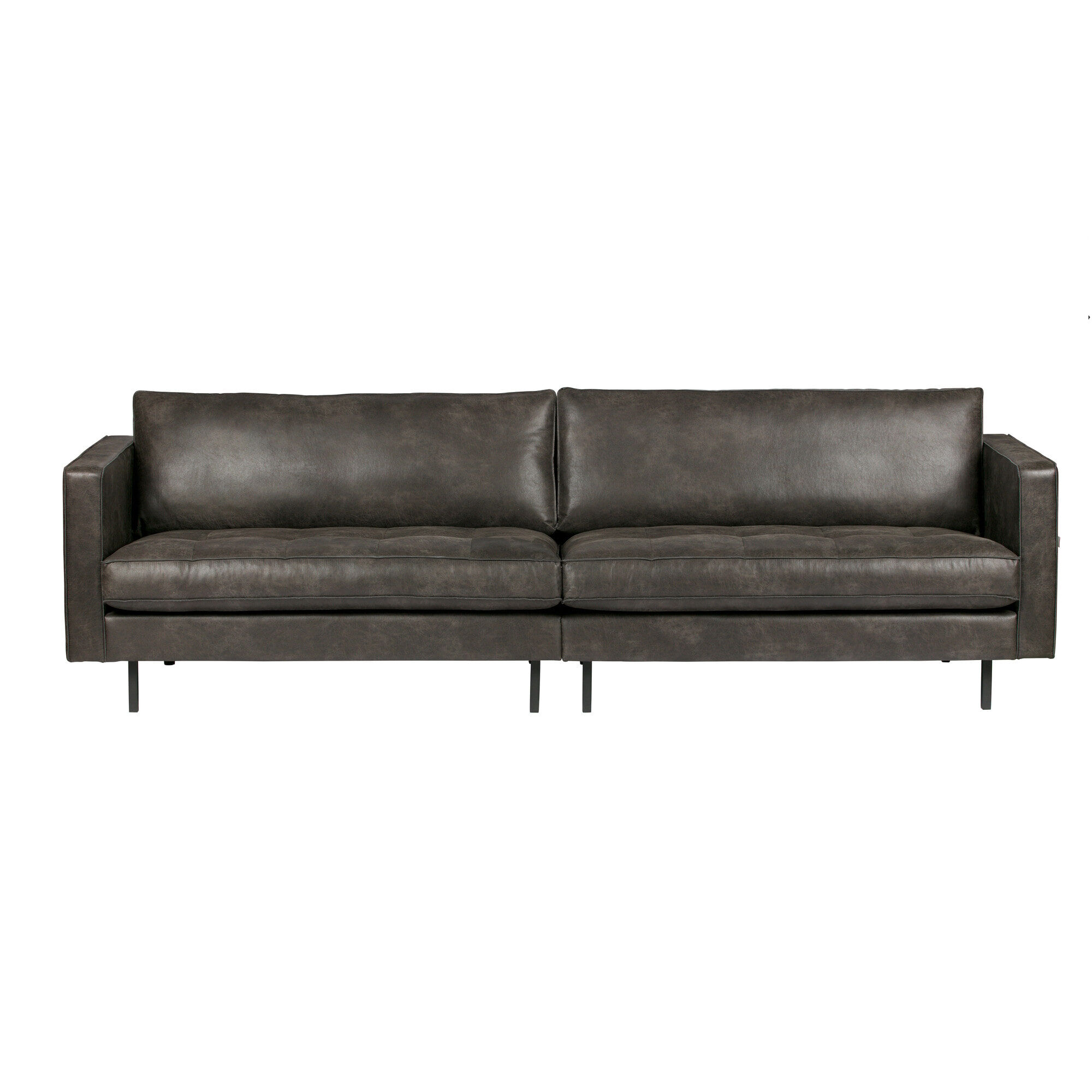 WOOOD Bank Rodeo Classic 3-zits - antraciet - BePureHome - 8714713062195