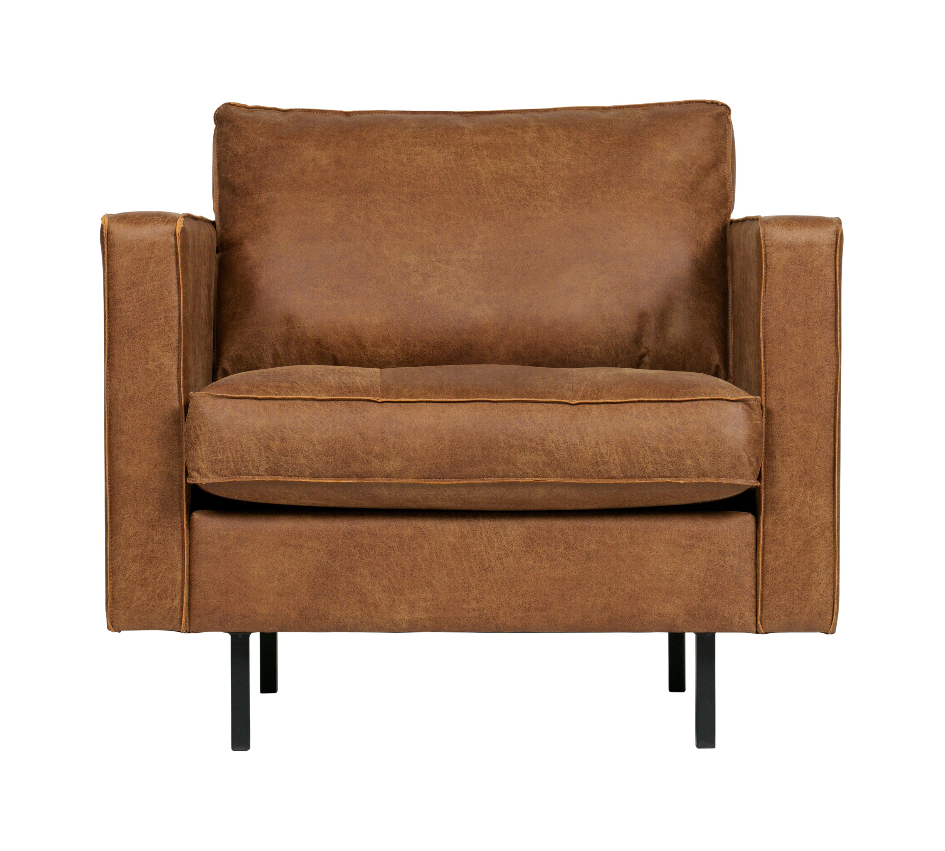 WOOOD Fauteuil Rodeo Classic - Cognac - BePureHome - 8714713082353