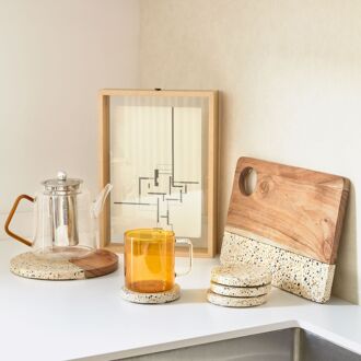 Kave Home Fotolijst Flavina 22 x 31cm - Naturel - 8433840633480