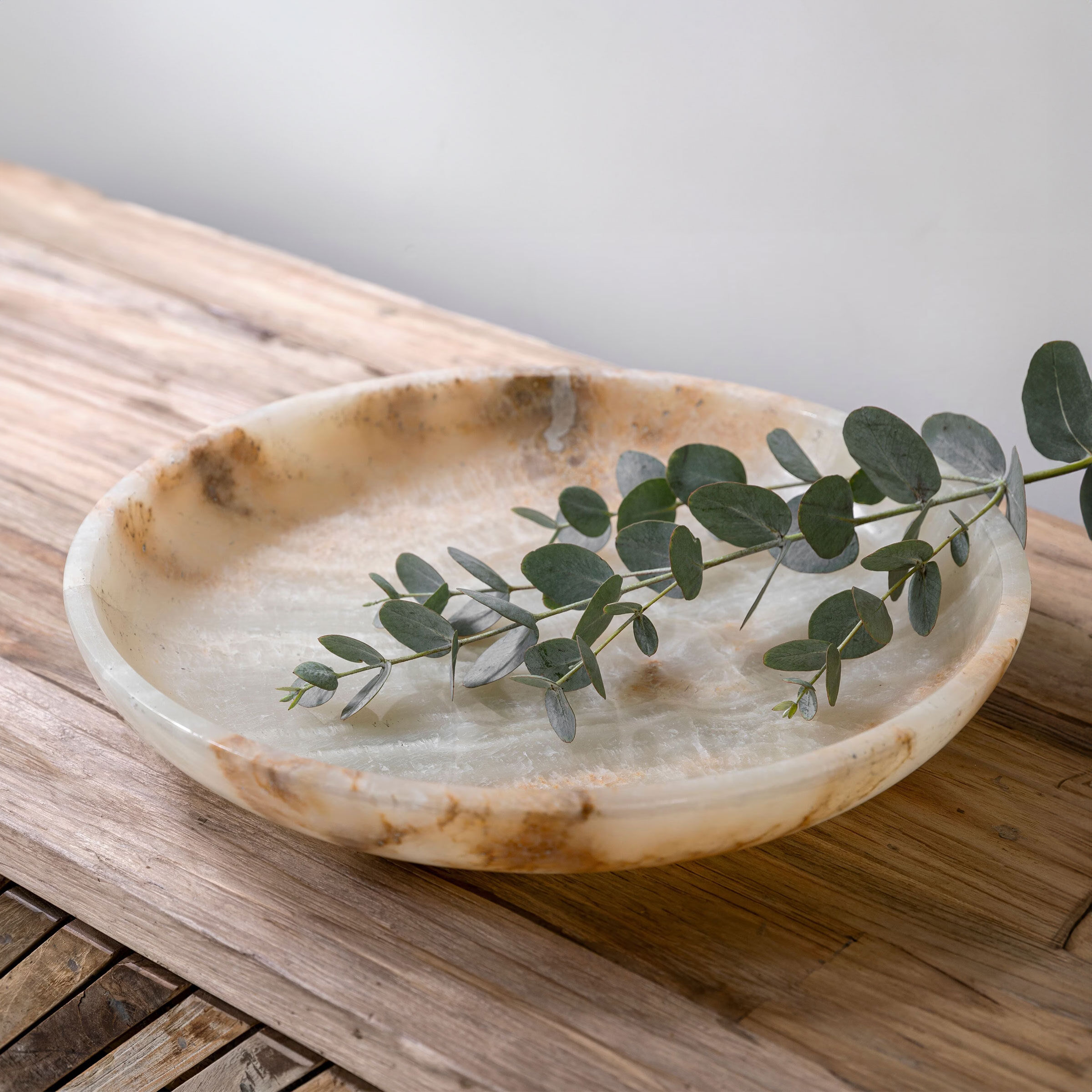 MUST Living Schaal Aphrodite Onyx - Wit - 8720146510370