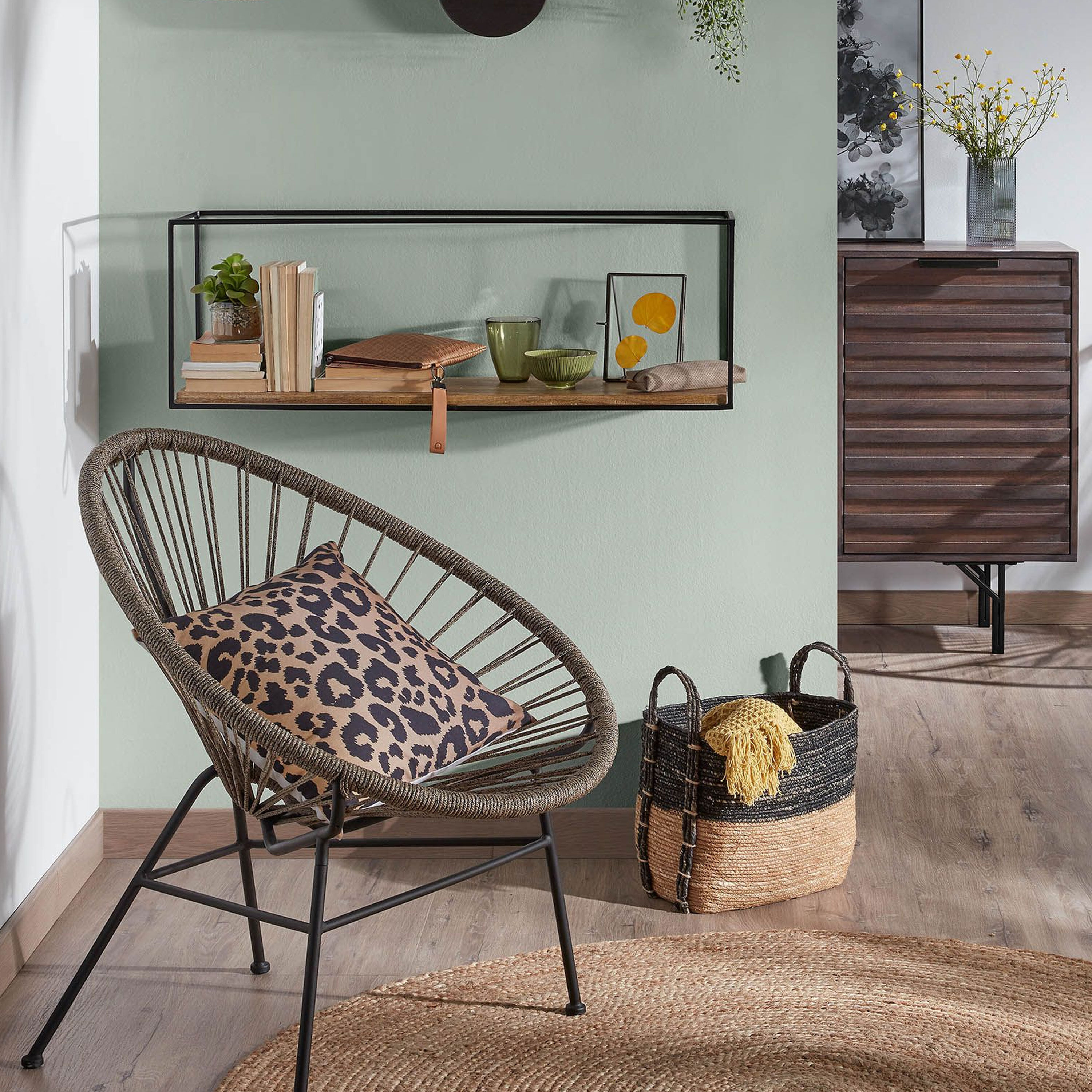 Kave Home Wandrek Elisha 90cm - Zwart - 8433840511139