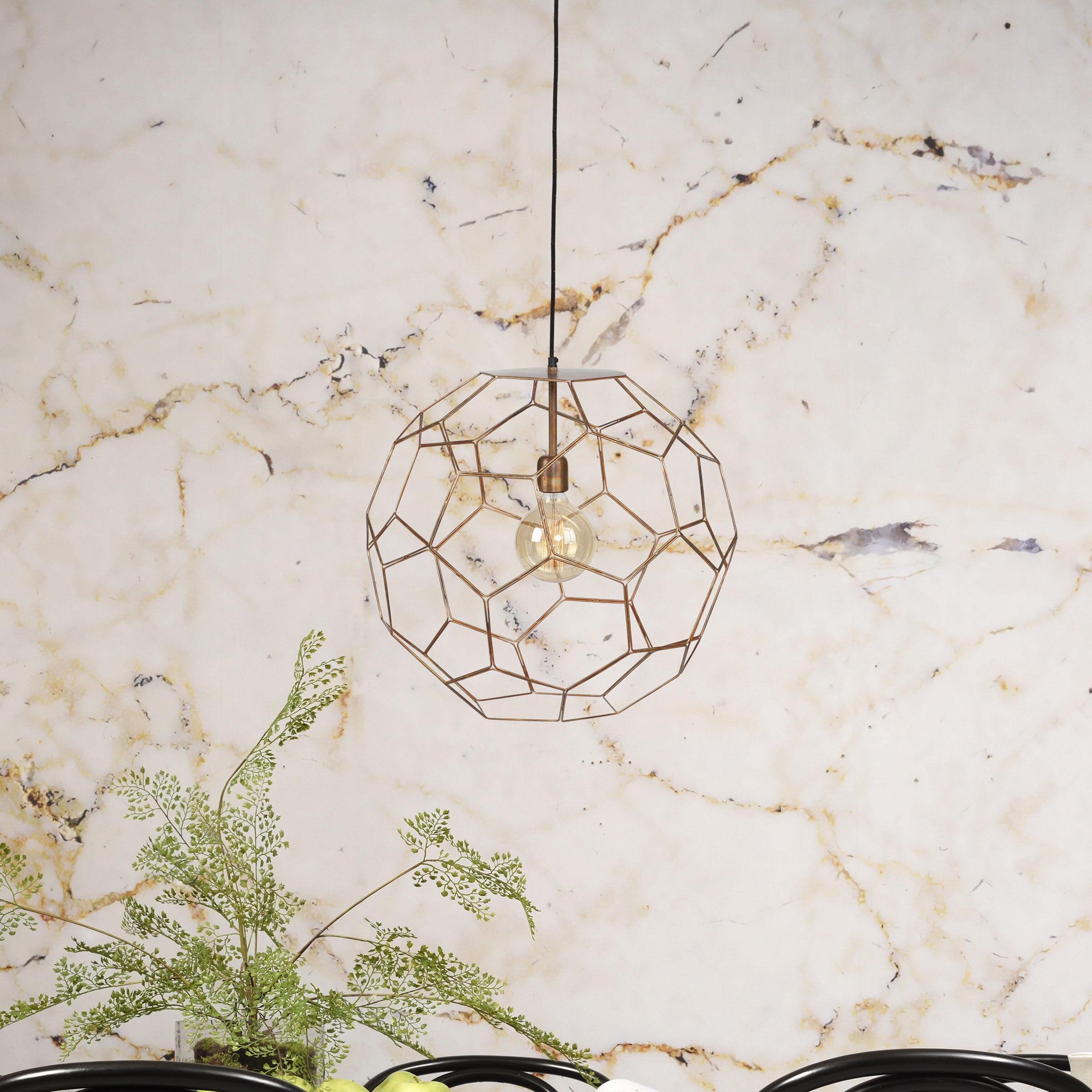 its about RoMi Hanglamp Marrakesh 34cm - Koper - 8716248068468