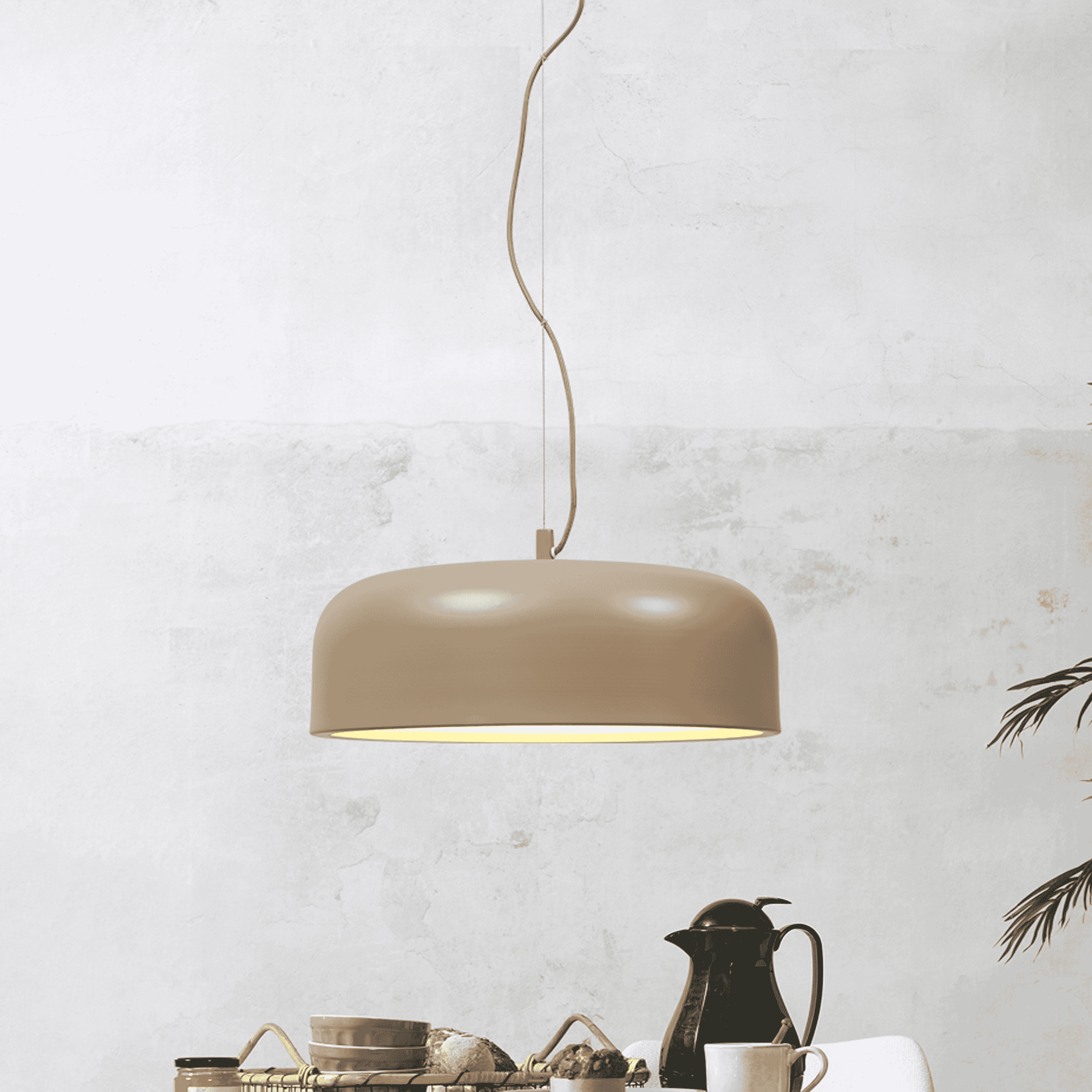 its about RoMi Hanglamp Marseille 48cm - Zand - 8716248081405