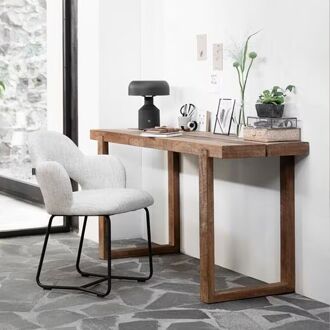 DTP Home Sidetable / Bureau Icon Teakhout, 150 x 50cm - Naturel - 8720146546133
