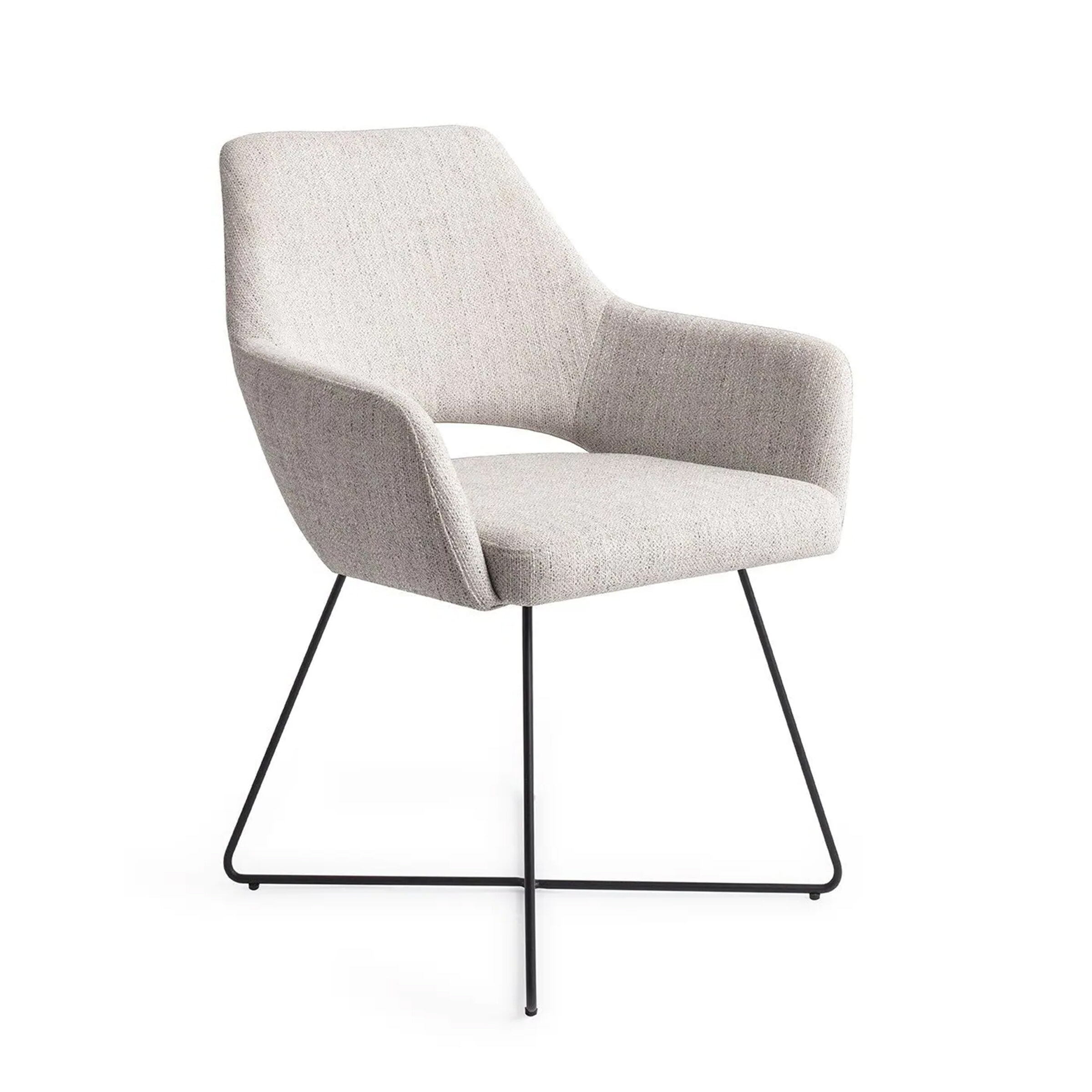 Jesper Home Eetkamerstoel Yanai Cross Black - Pigeon - 7446000352399