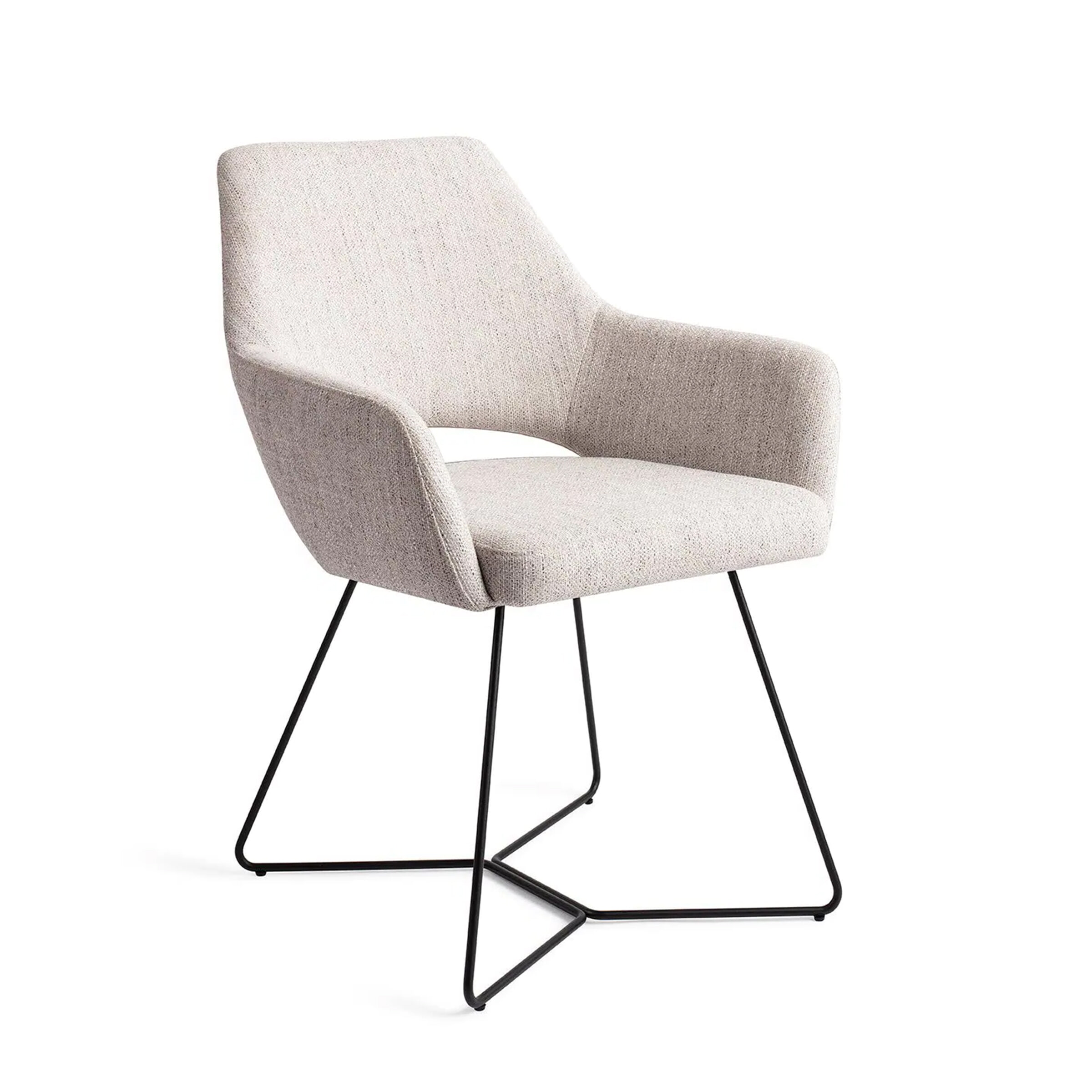 Jesper Home Eetkamerstoel Yanai Beehive Black - Pigeon - 7446000457476