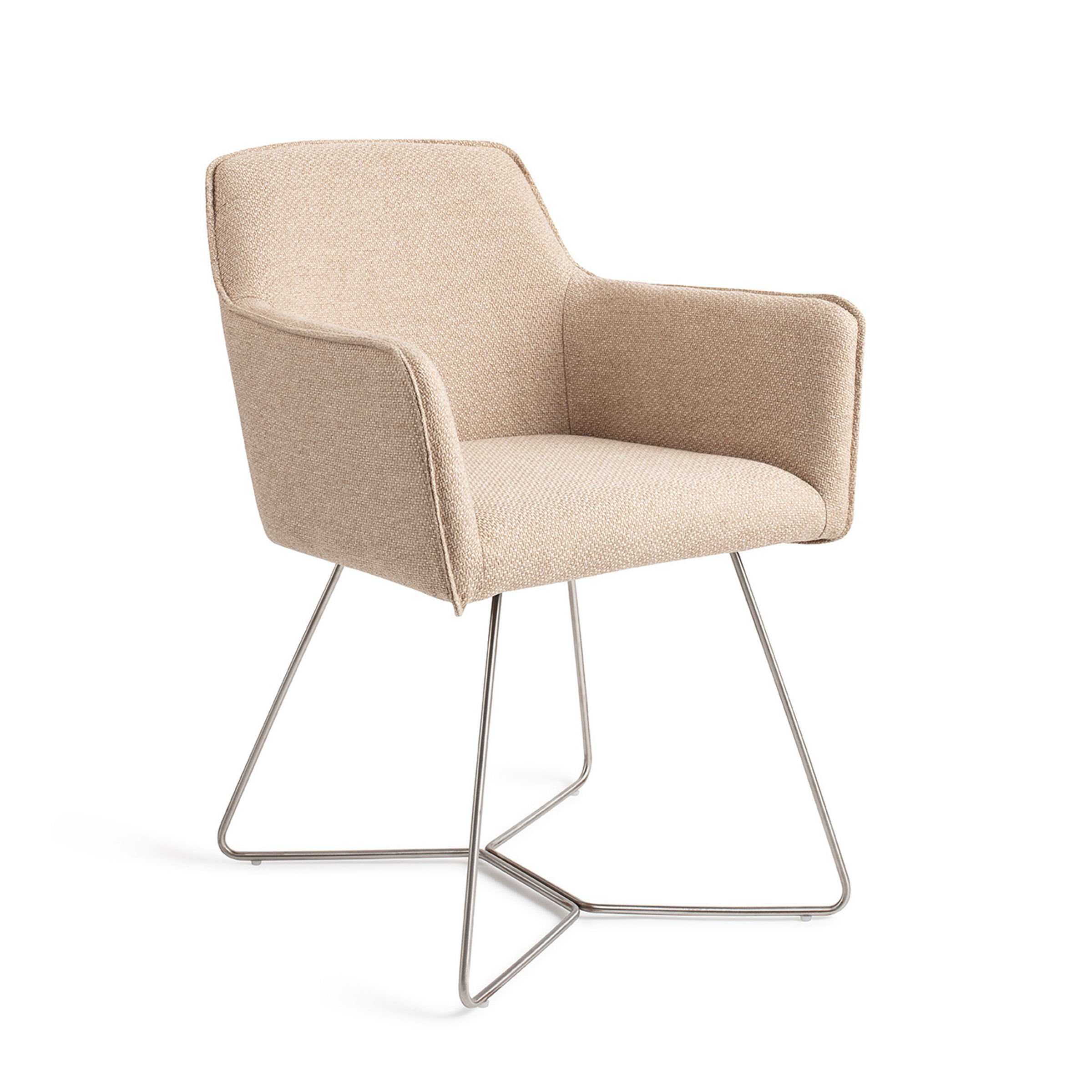 Jesper Home Eetkamerstoel Hofu Beehive Steel - Wild Walnut - 7446000463439