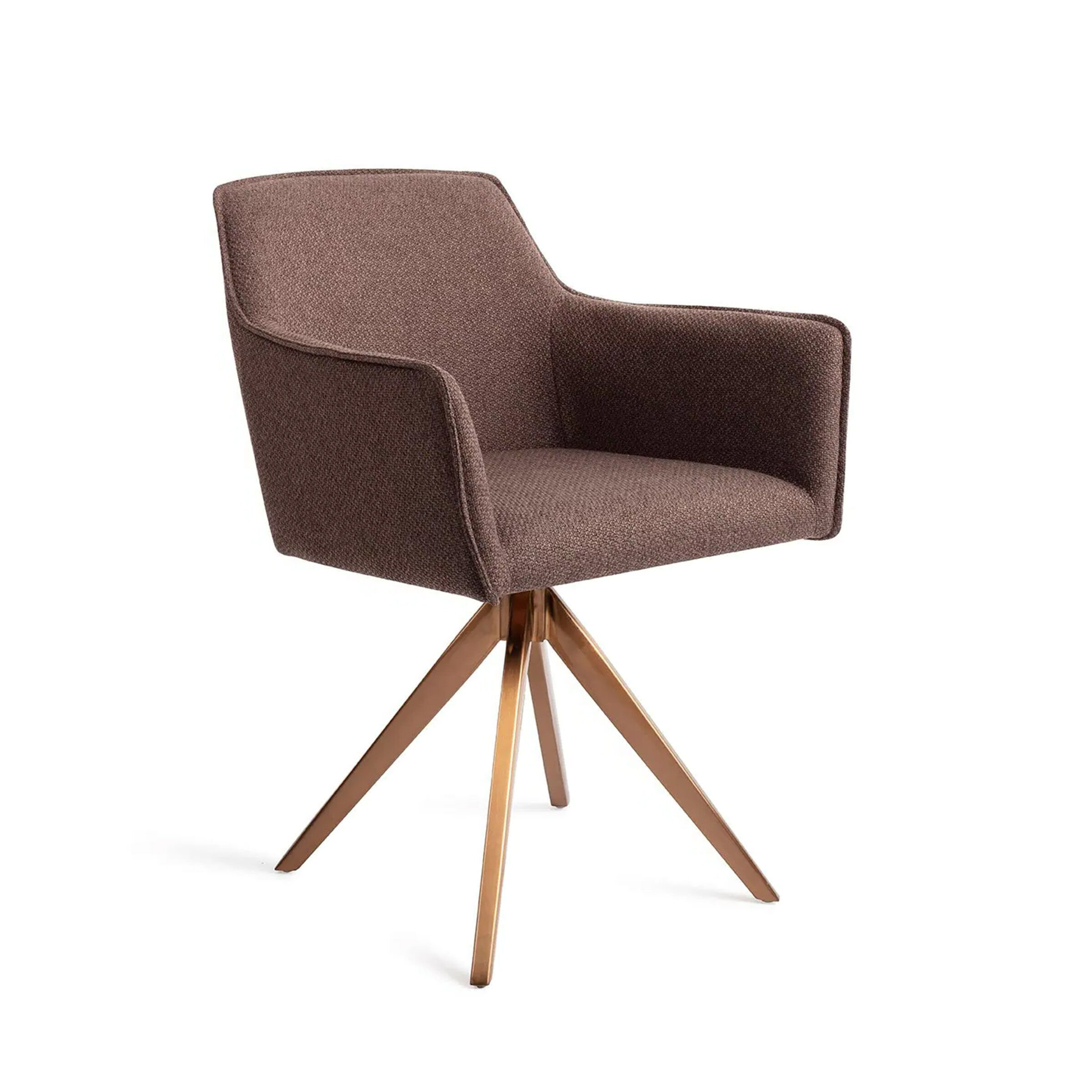 Jesper Home Eetkamerstoel Hofu Turn Rose Gold - Potters Clay - 7446000443417