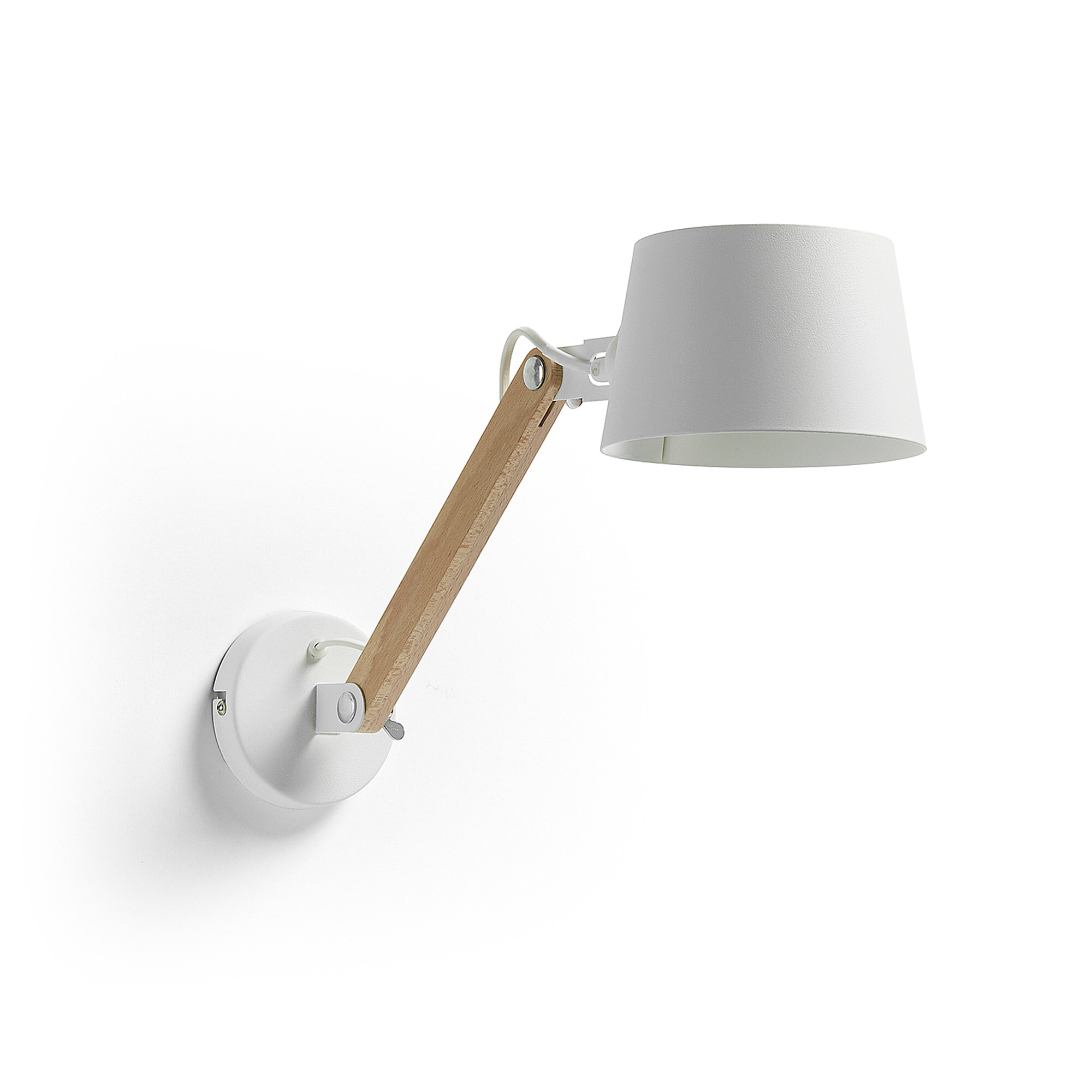 Kave Home Wandlamp Muse - Wit - 8433840433585