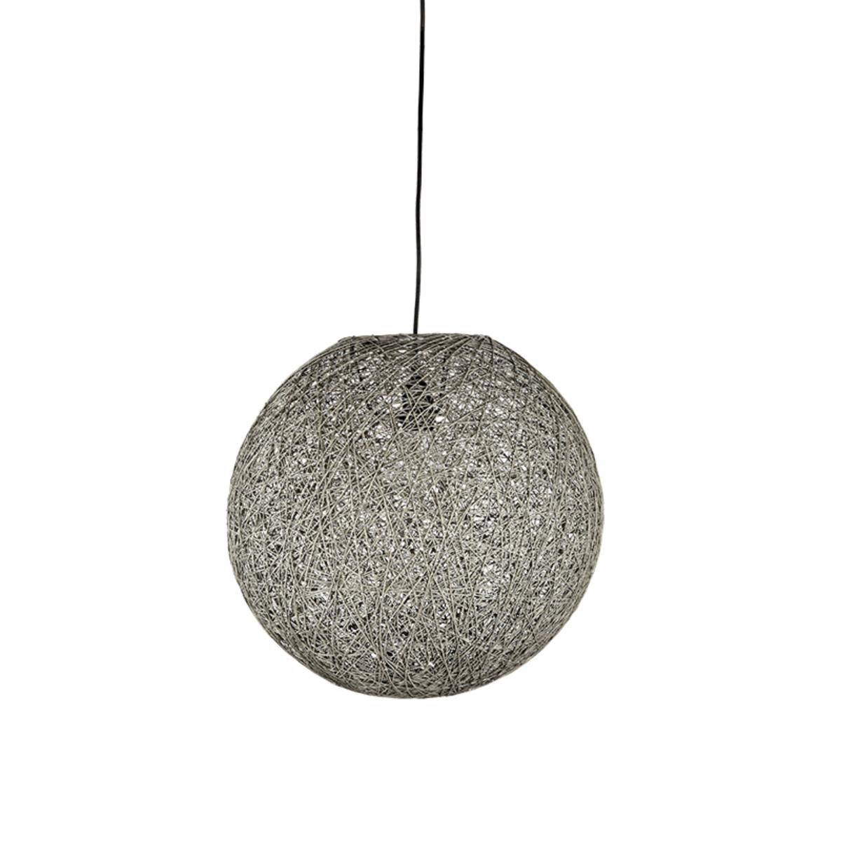 LABEL51 hanglamp Twist | L 45x45x45 cm - Grijs,Zilver - 8718885271959