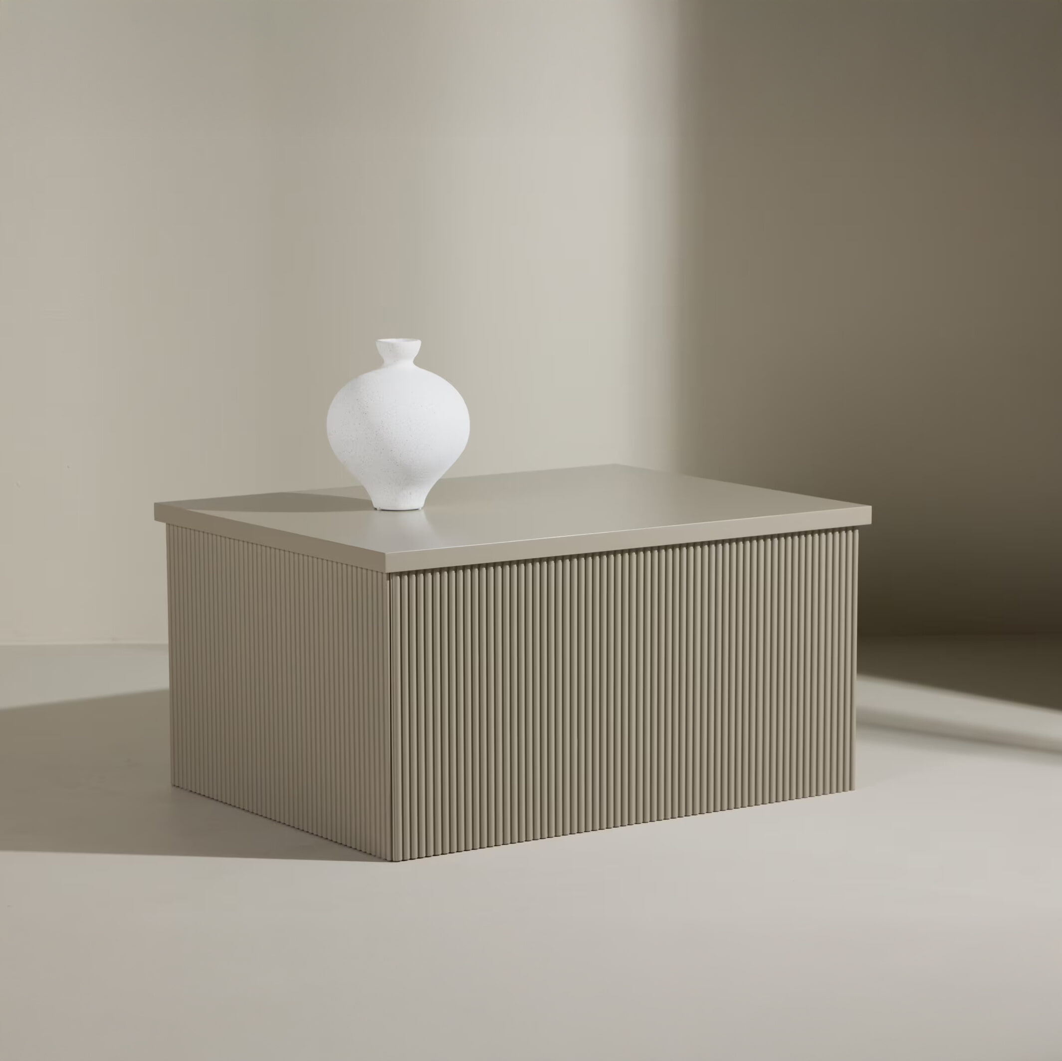 Nohr Bijzettafel Mistina 80 x 60cm - Beige - 7340220844422