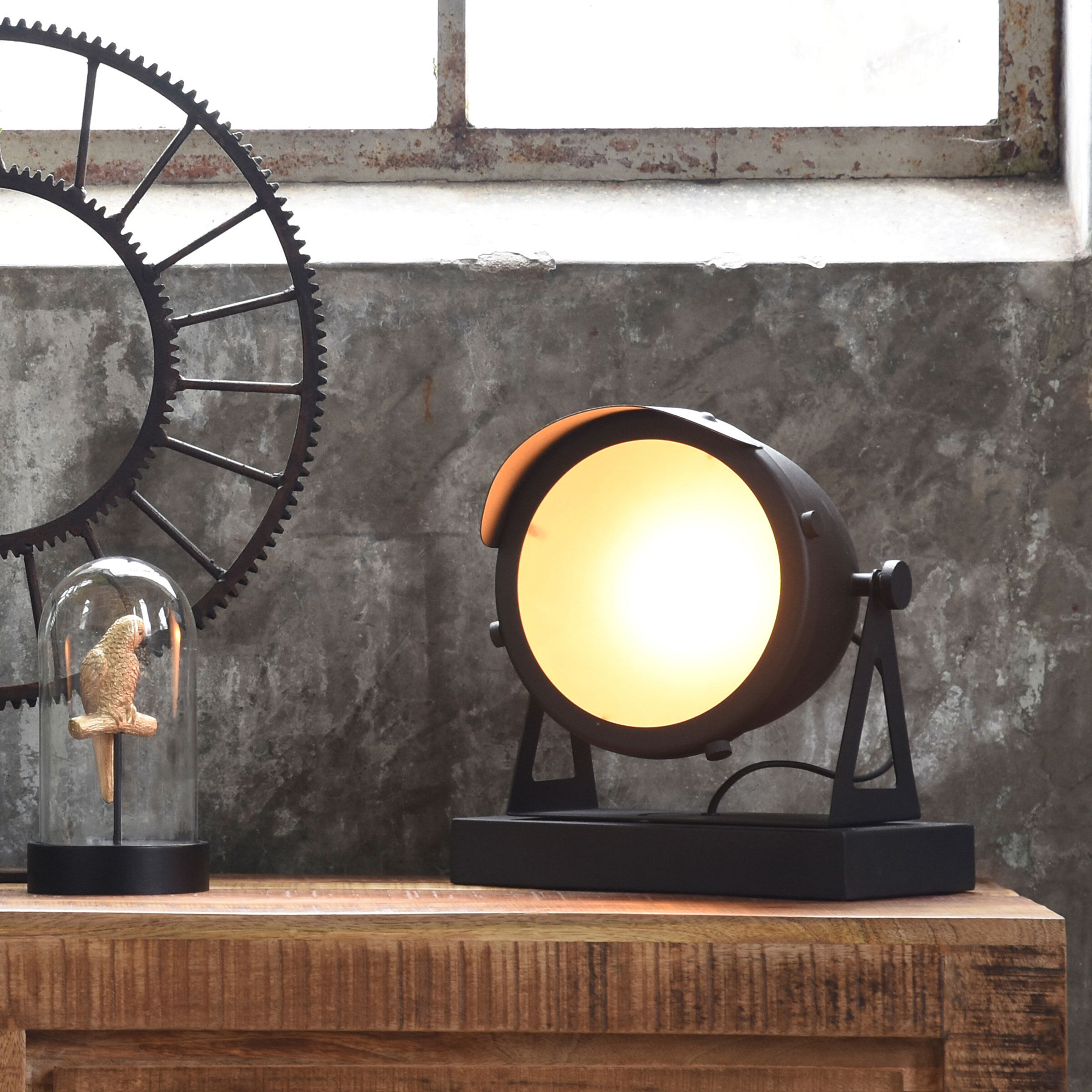 LABEL51 tafellamp Cap - zwart - 8718885271928