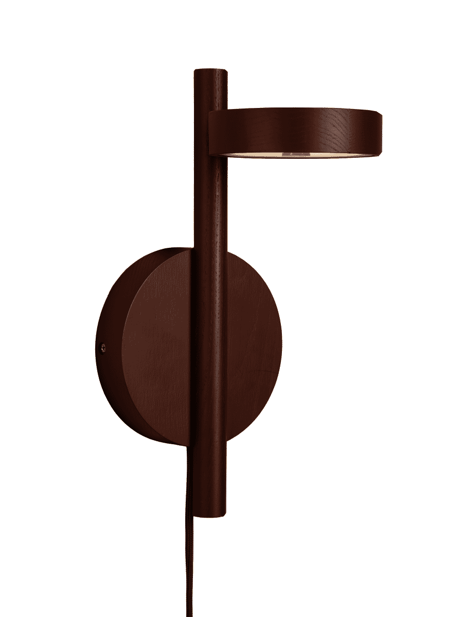 GOOD&MOJO Wandlamp Okinawa Essenhout - Bruin - 8716248100441