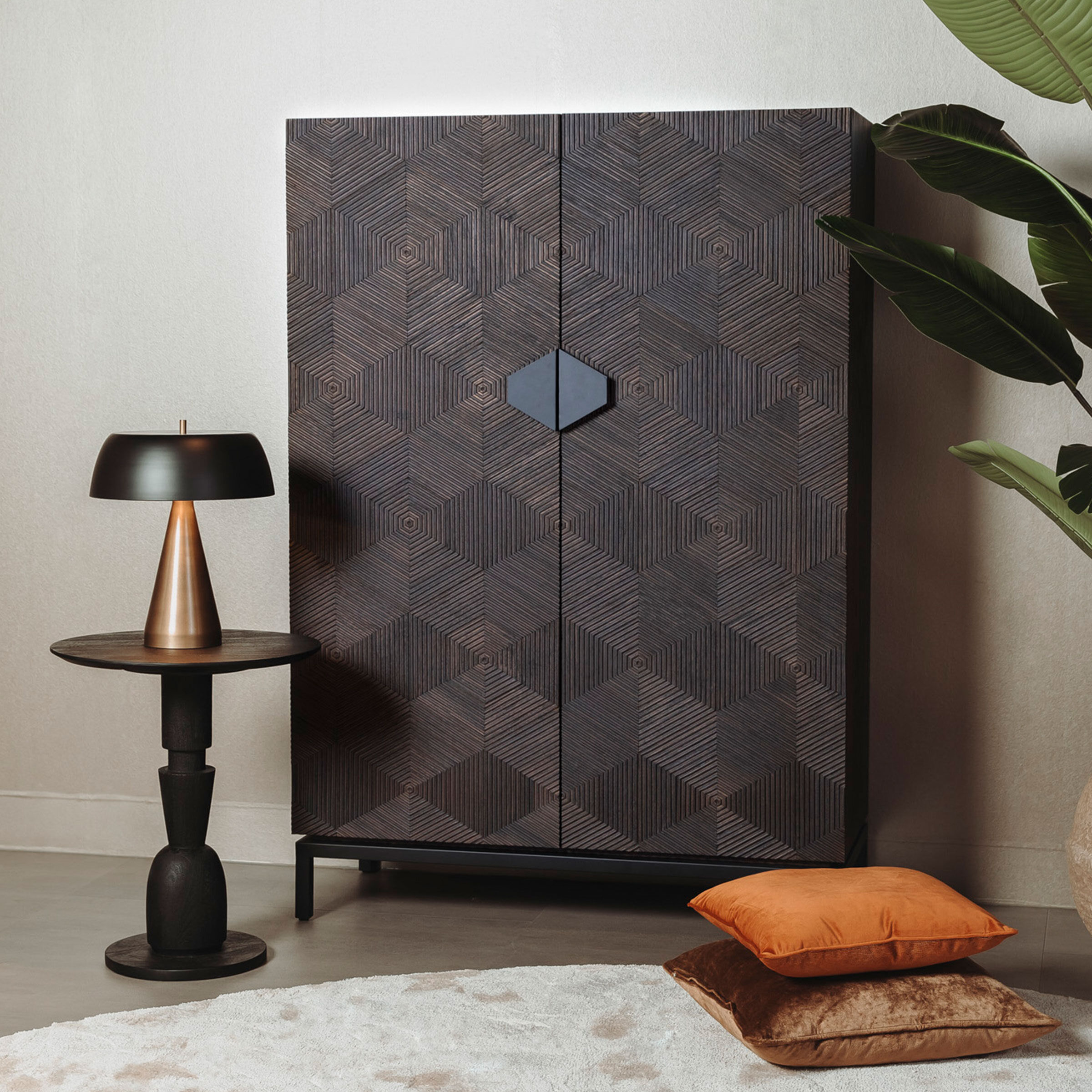 Tower Living Opbergkast San Marino Eiken, 160 x 110cm - Bruin - 9506984726819