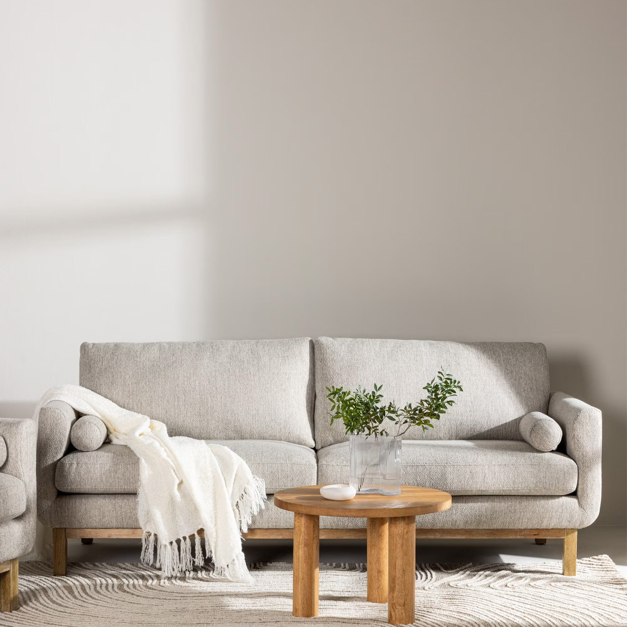 Nohr 3-zits Bank Shanai - Beige - 7340220825490