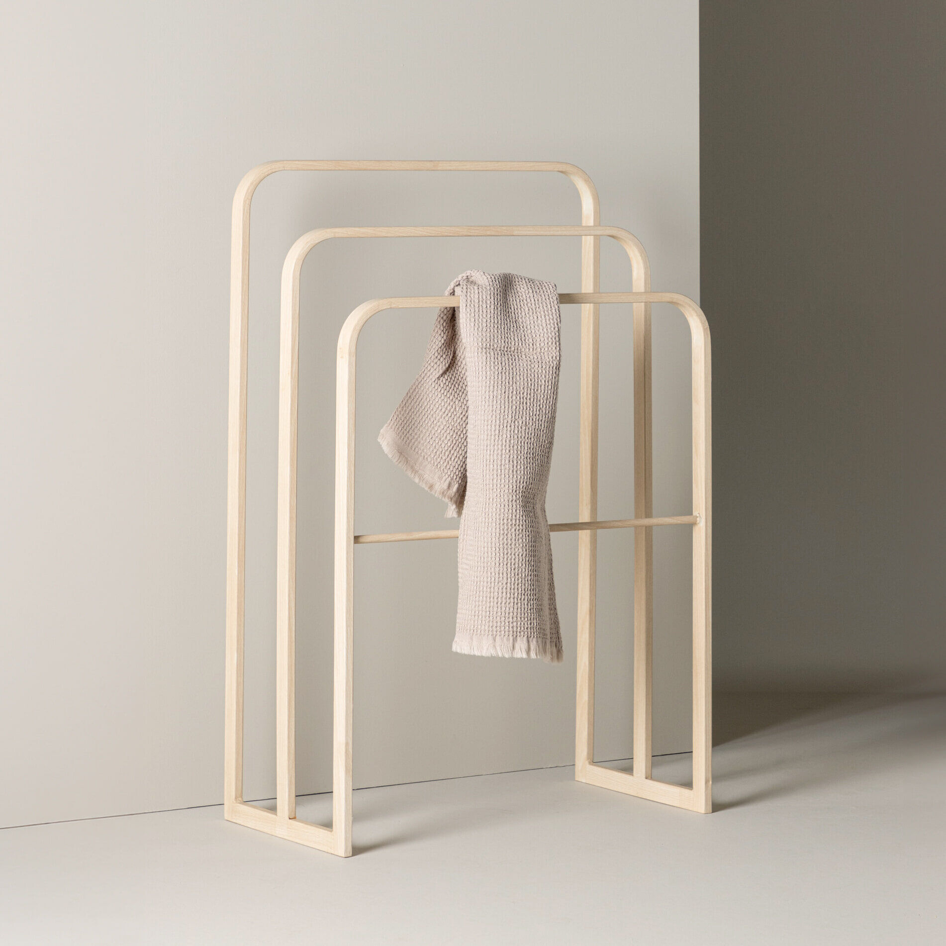 Nohr Handdoekenrek Shinika - Whitewash - vrijstaand - 7340220816016