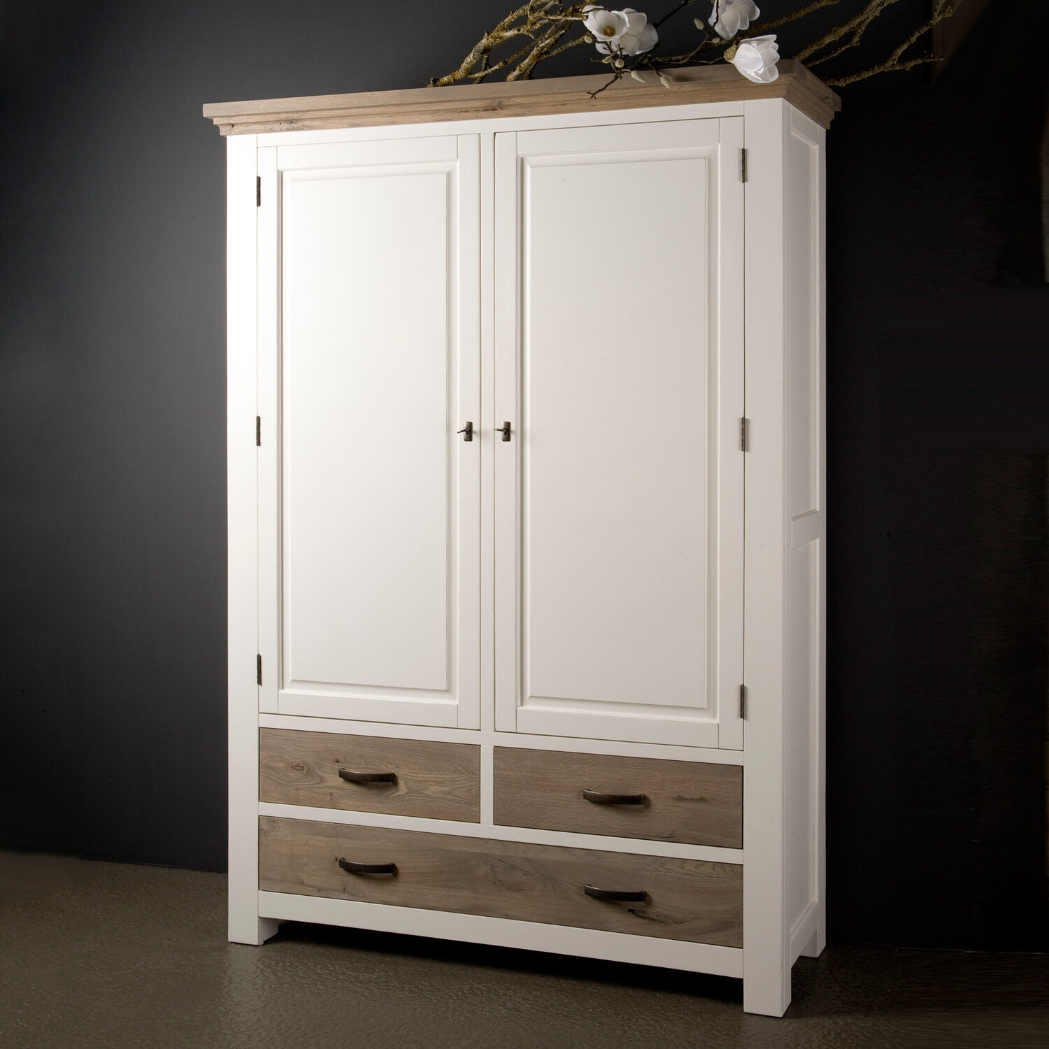 Tower Living Opbergkast XL Parma - wit - 9502175541346