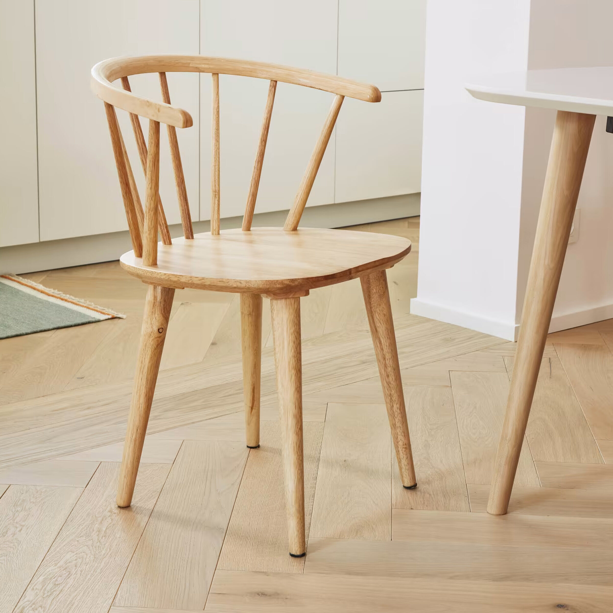 Kave Home Eetkamerstoel Trise - Naturel - 8433840430553