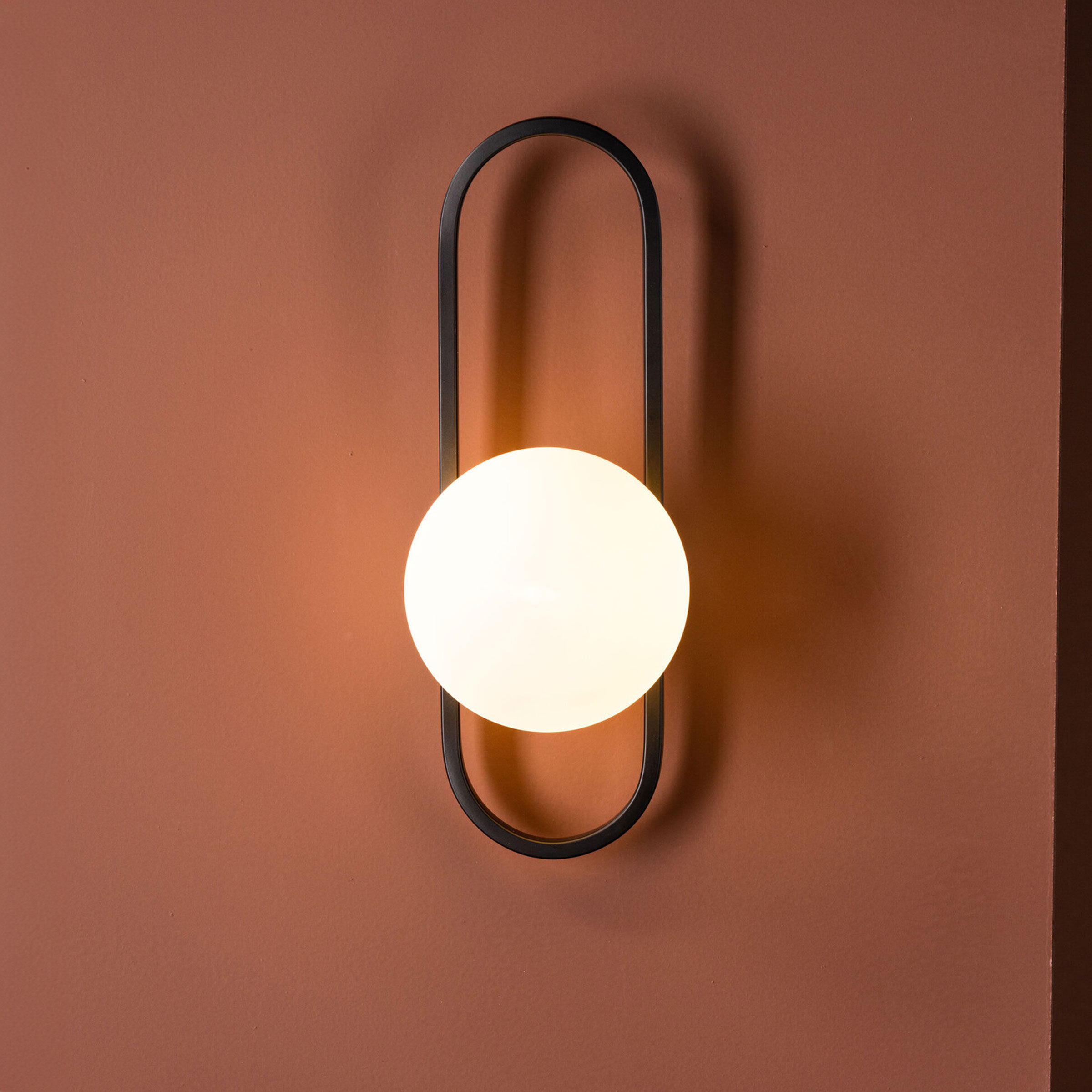 Nohr Wandlamp Kiosha - Zwart - 7340206971319