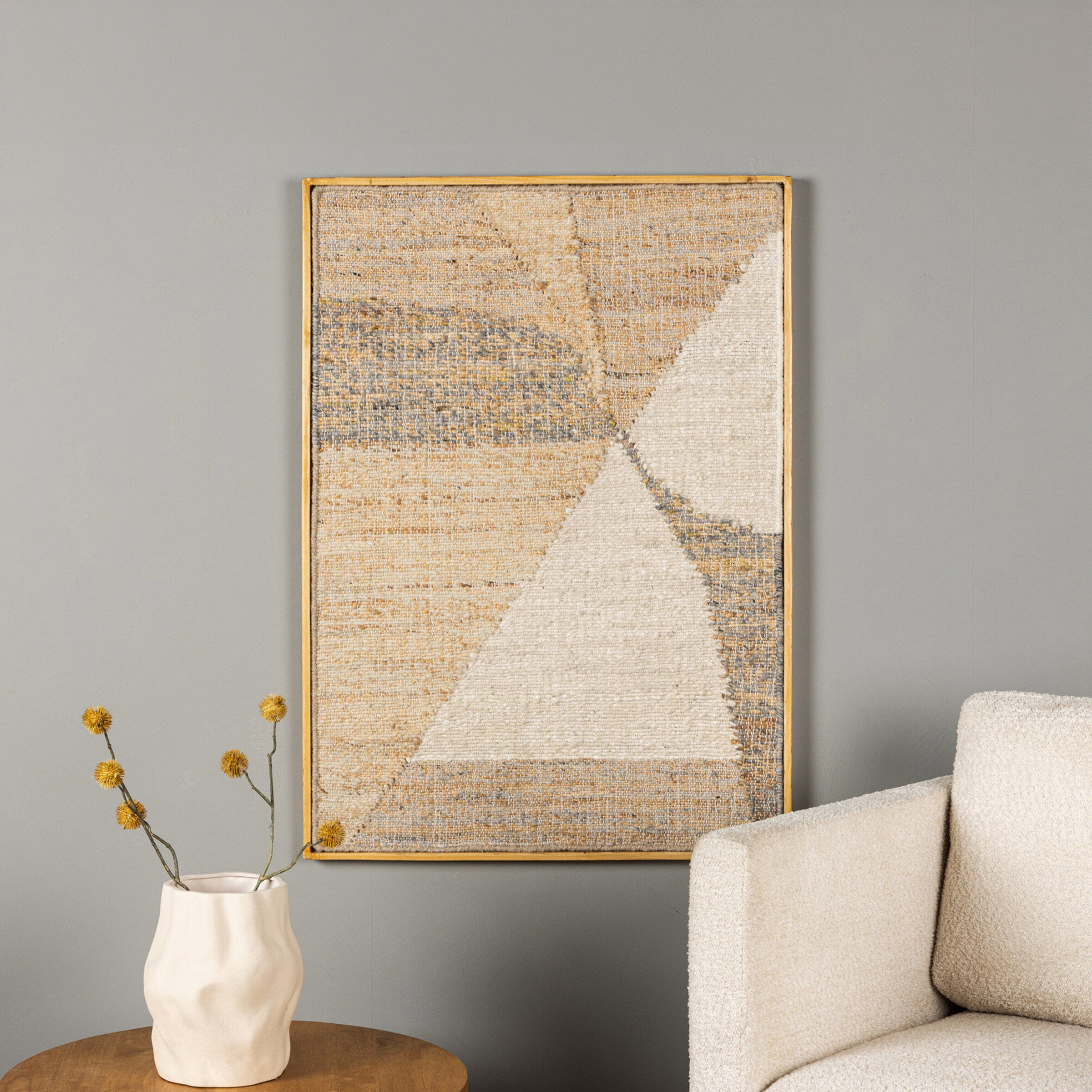 Nohr Wandpaneel Lanette 100 x 70cm - Beige - 7340220801777