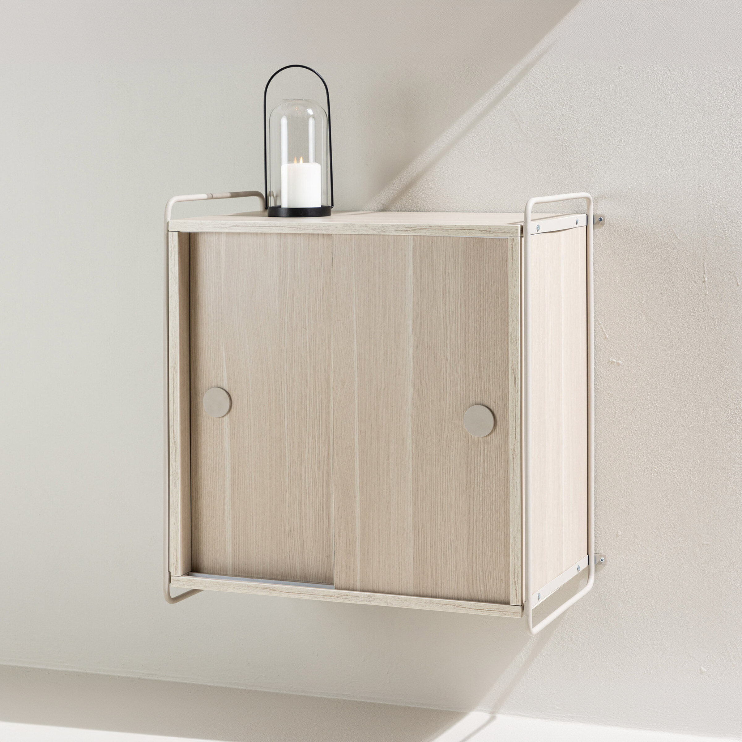 Nohr Hangende Opbergkast Marketta 68 x 60cm - Whitewash - 7340220816191