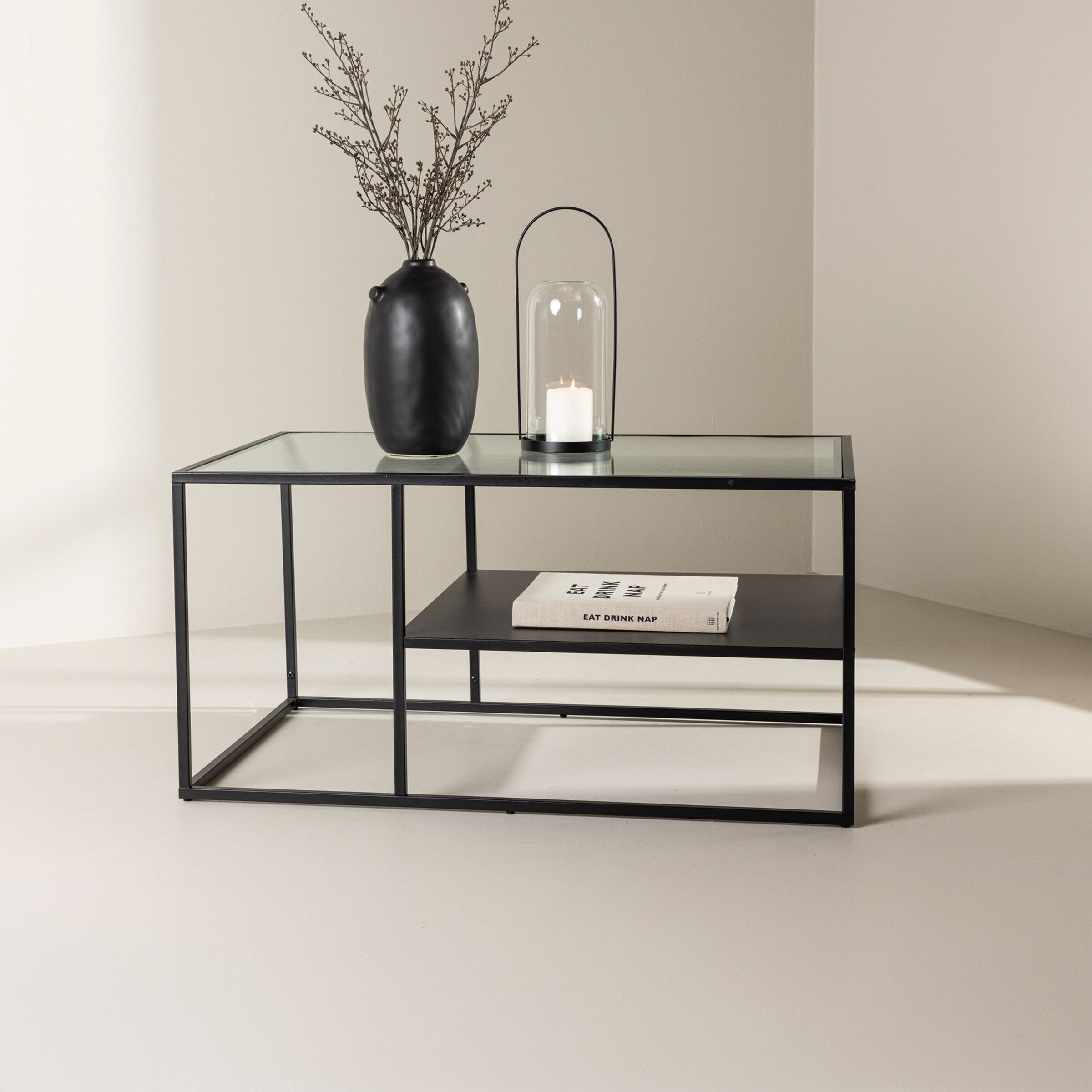 Nohr Salontafel Donovin 90 x 60cm - Zwart - 7340220809049