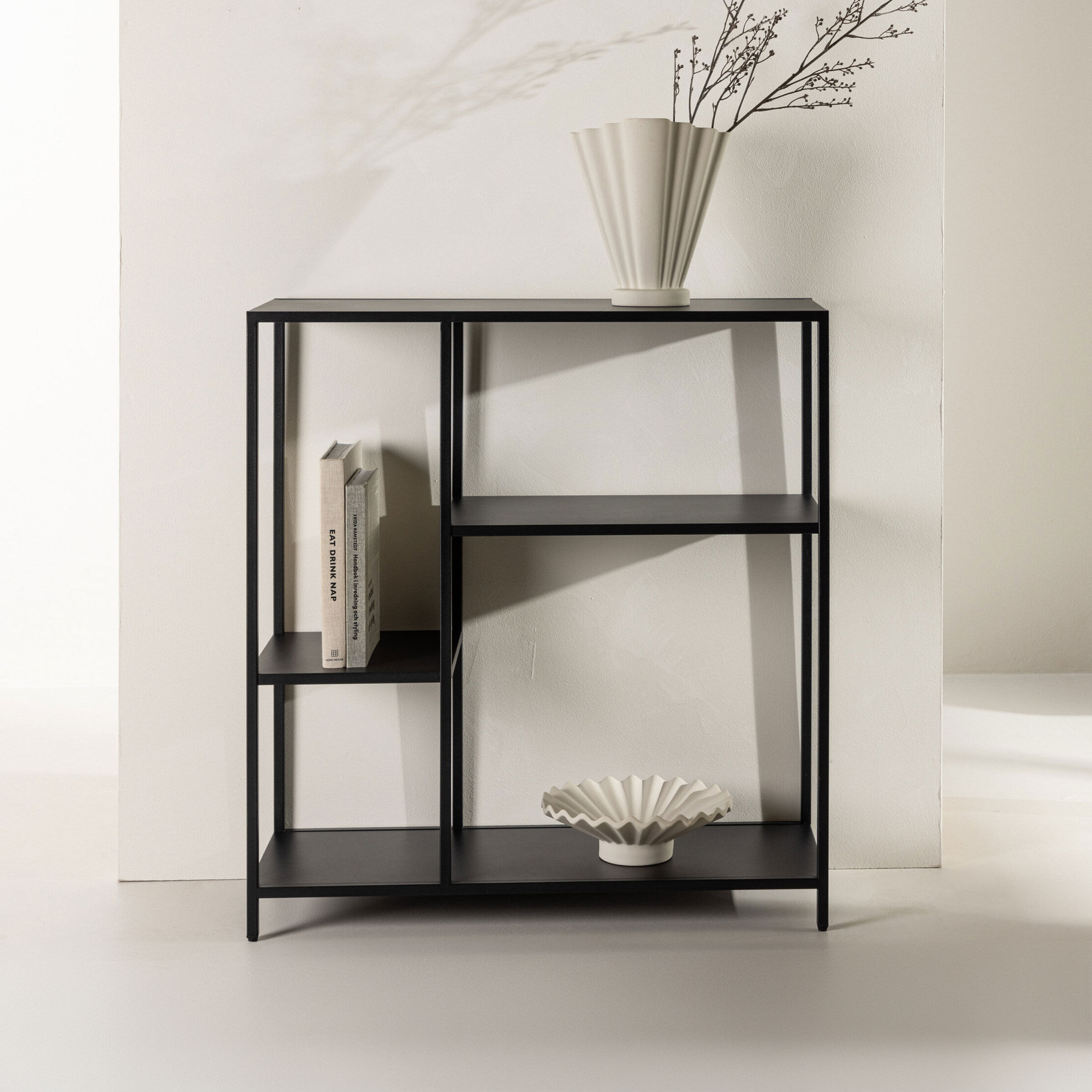 Nohr Sidetable Melanee 80cm - Zwart - 7340220809223