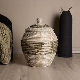 Nohr Mand Lashann Met deksel, Zeegras - Naturel - 7340206978585